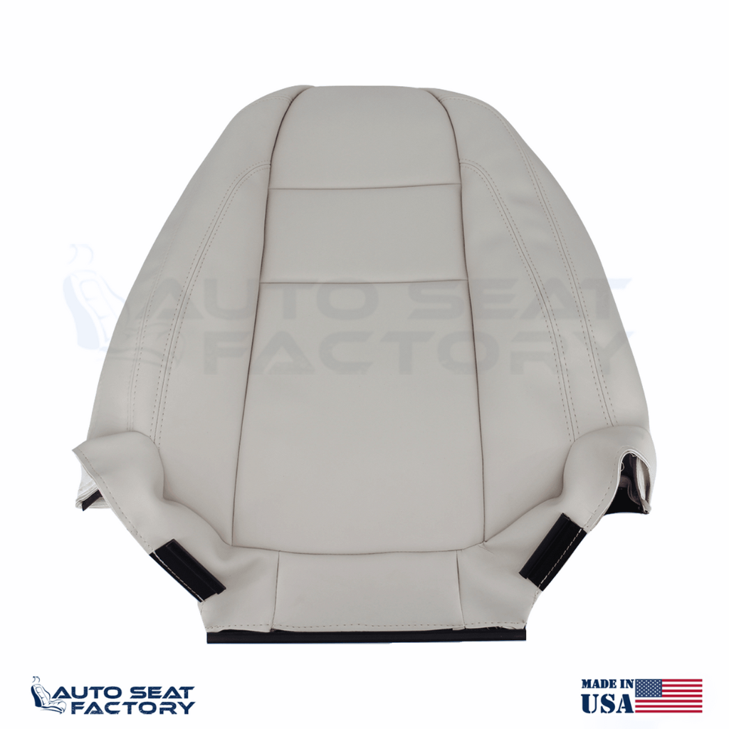 Replacement Fits 2007 - 2010 Volvo C70 Left & Right Top Cream Vinyl Seat Covers