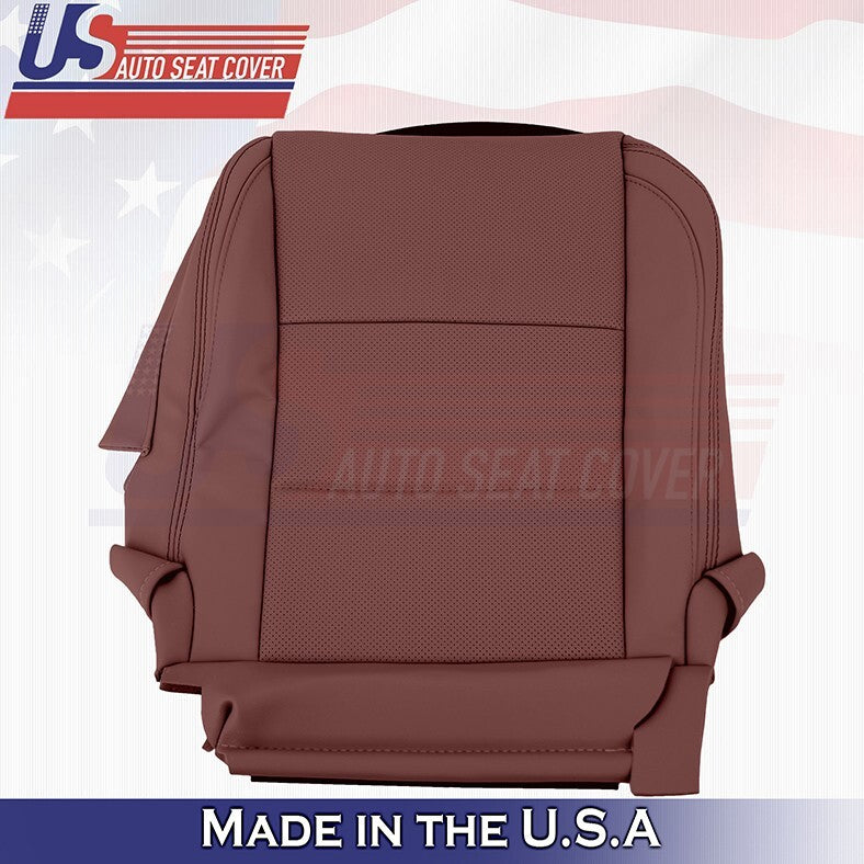 2013 to 2016 Fits Lexus GS350 Front Driver & Passenger Bottoms Leather Cover Red