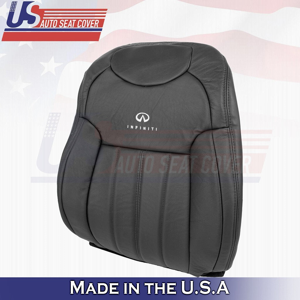 2015 2016 2017 Fit Infiniti FX35 FX37 FX50 Driver Upper Leather Cover Black