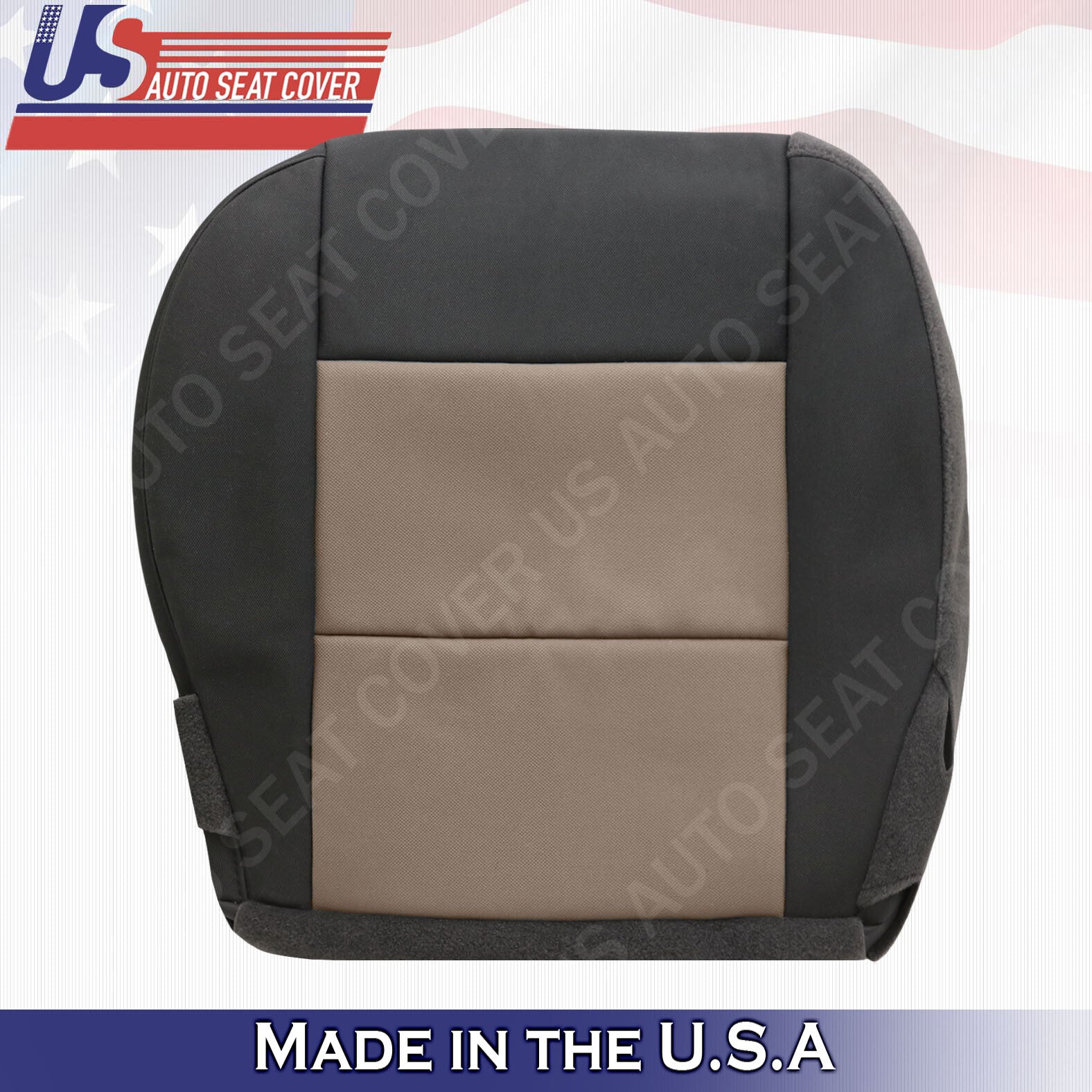 2003 2004 2005 2006 Ford Ranger Driver Bottom Cloth Cover 2-tone Black & Tan