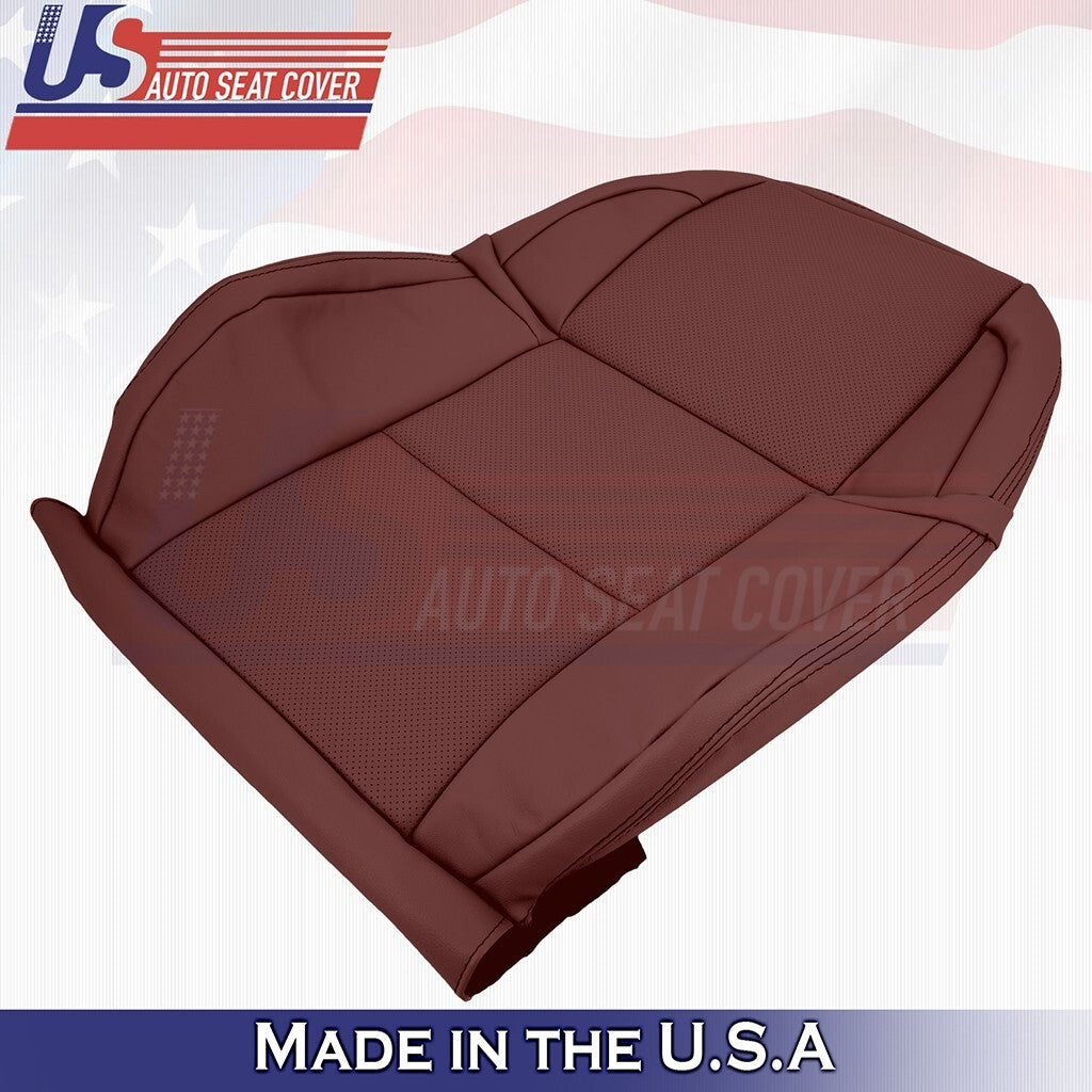2013 to 2020 Fits Lexus GS350 F Sport Passenger Top Leather Seat Cover Red