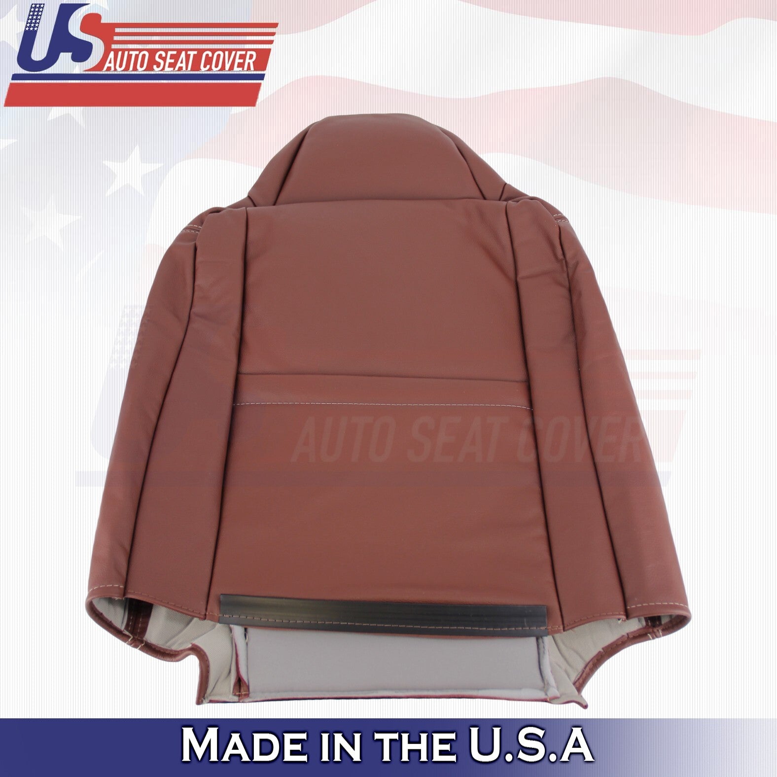 2008 to 2010 For Ford F250 F350 King Ranch Driver & Passenger Top Leather Covers