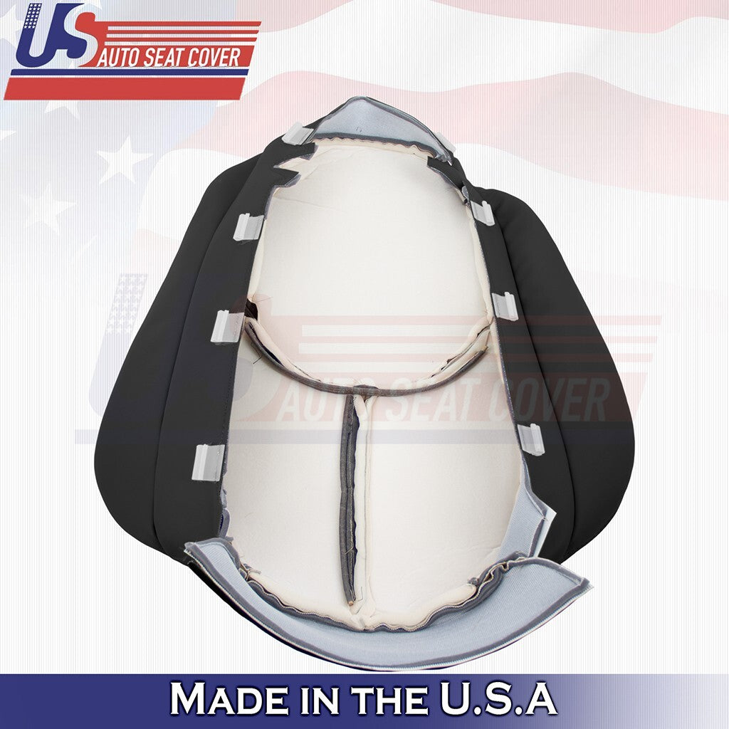 1996 to 2002 Fits Mercedes Benz SL600 RIGHT Bottom & Top Perf Leather Cover BLK