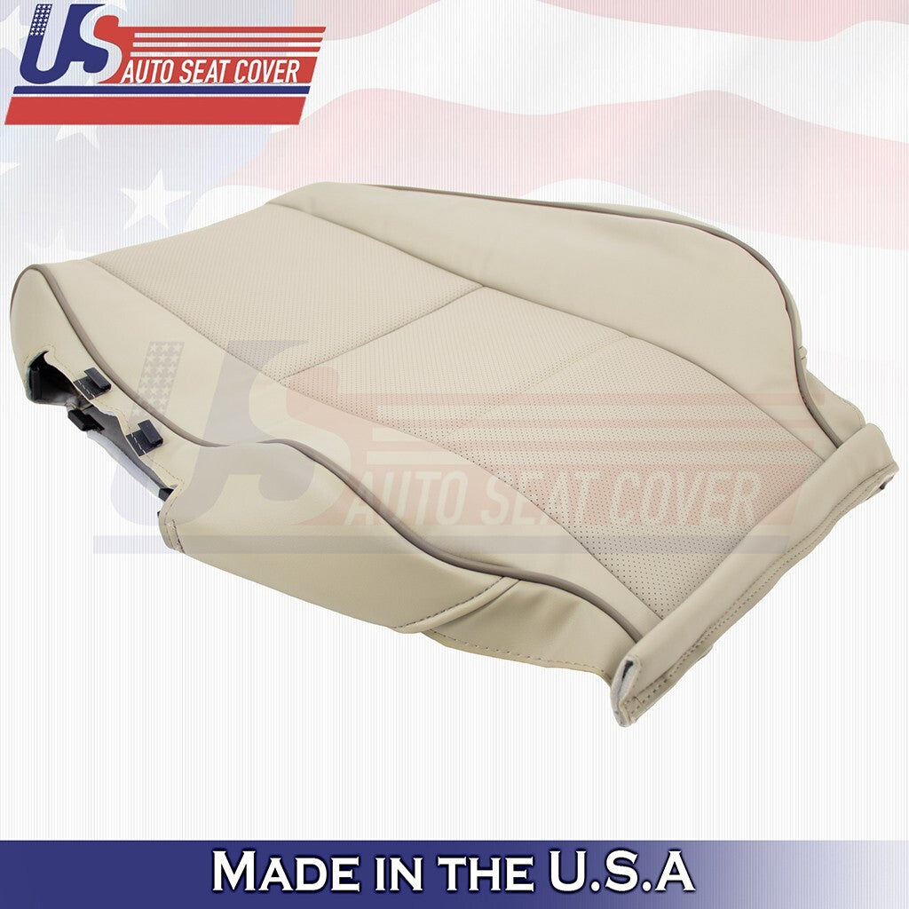 2001 to 2005 For Lexus IS300 Front Set Top & Bottoms Perf Leather Seat Cover Tan