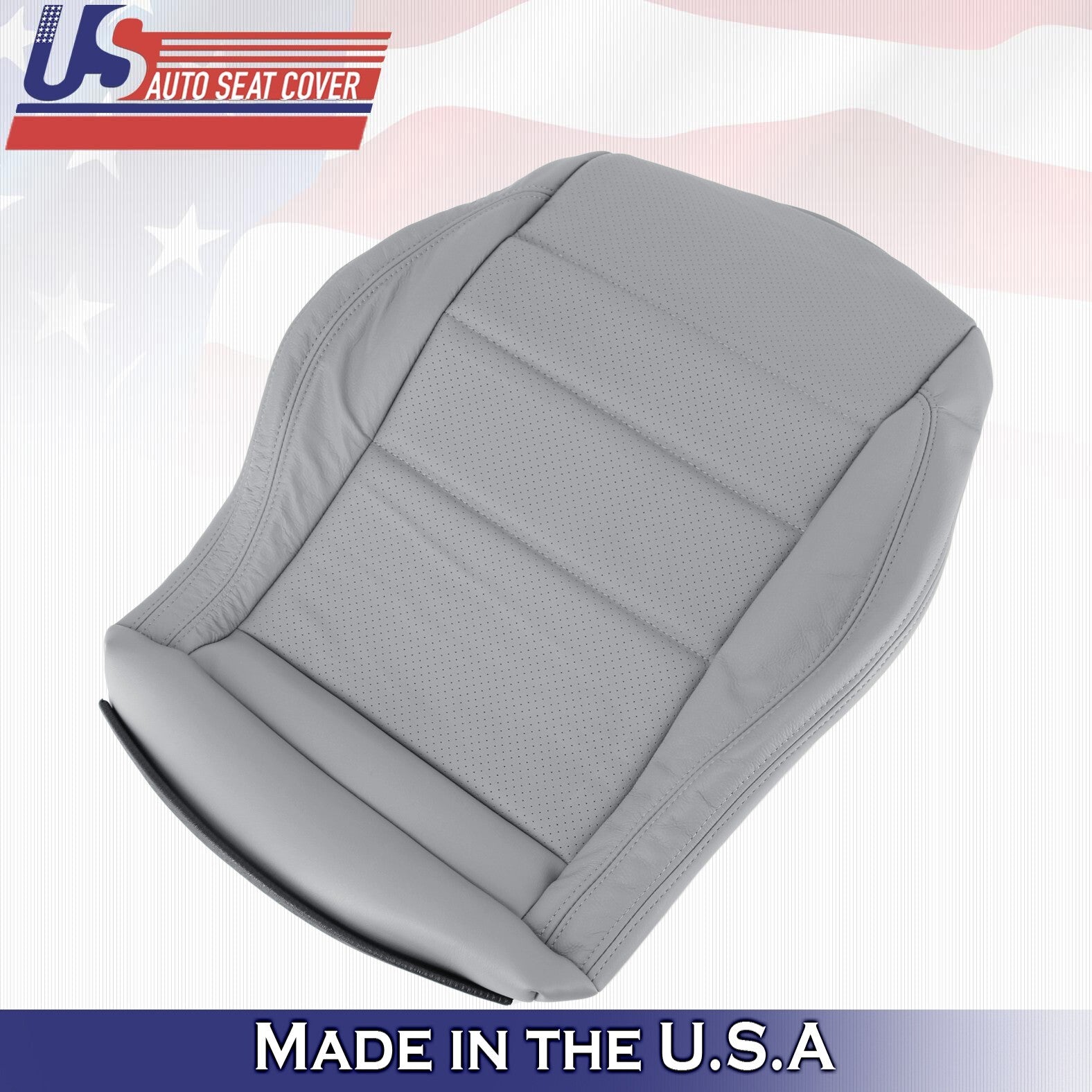 2012 to 2015 For Mercedes Benz C350 2Door Front Set Bottoms Leather Covers Gray