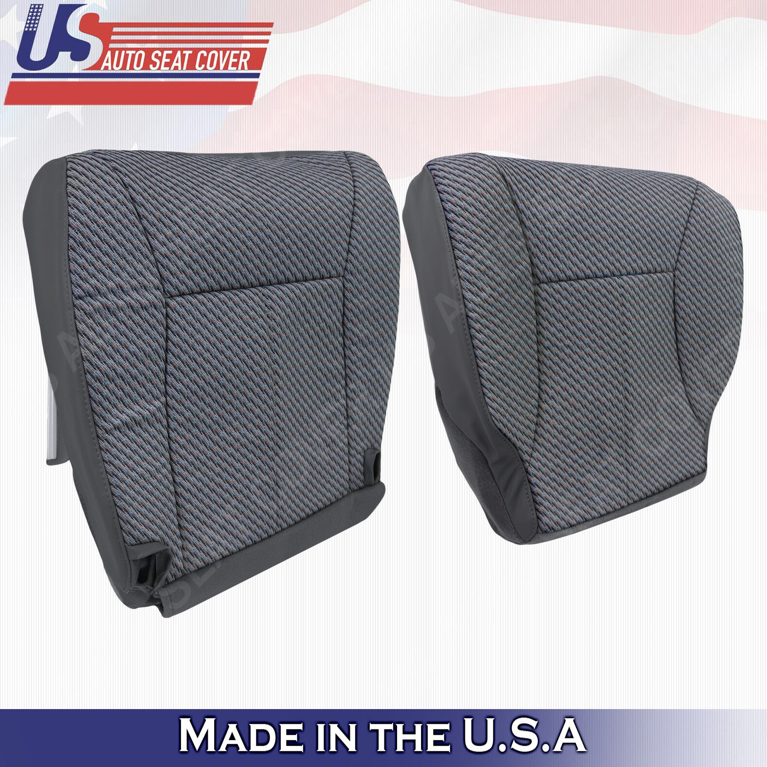 1998 to 2002 Fits Dodge Ram 1500 SLT WT Front Bottom Cloth Covers Agate