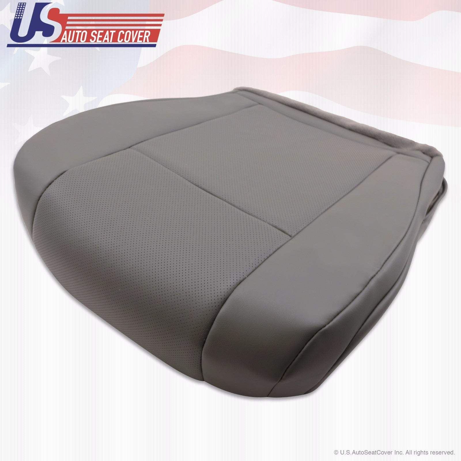 2011 Ford E150 E250 E350 E450 Van Passenger Bottom Perforated Vinyl Cover Gray