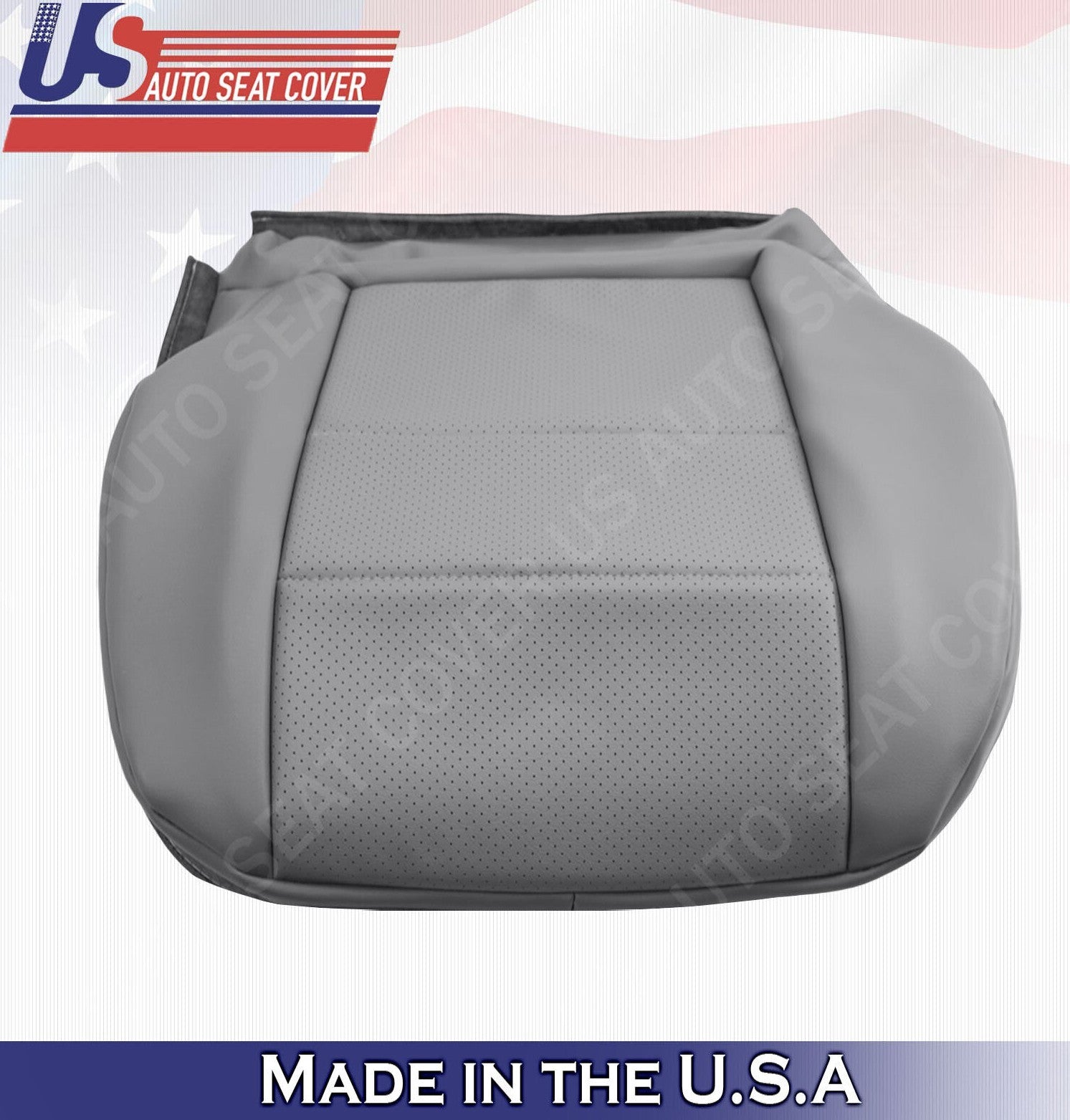 2008 to 2014 For Mercedes C Class Driver &passenger Bottom Leather Covers Gray