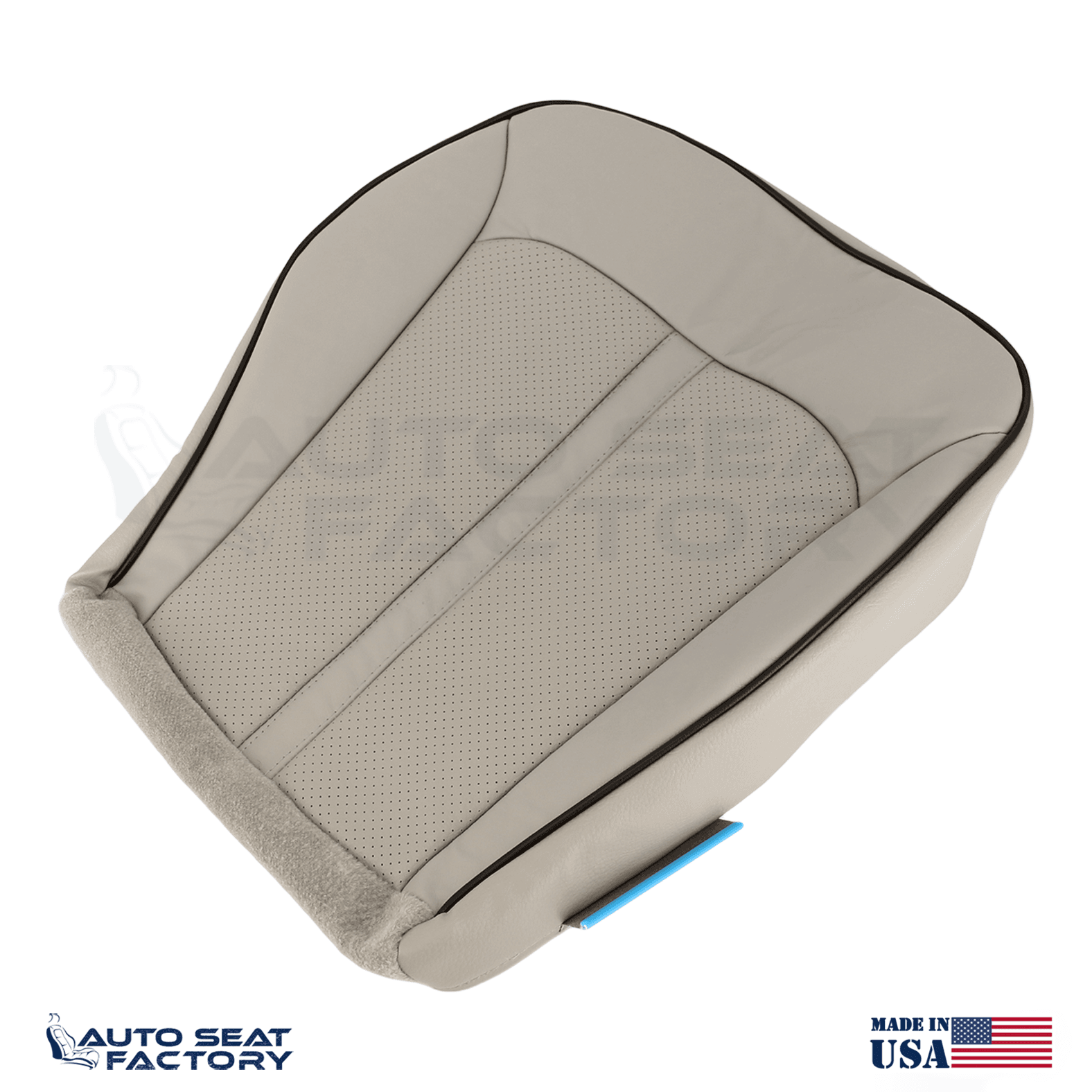 Replacement 2011 -2015 Lincoln MKX Perforated Med Light Stone Vinyl Seat Covers