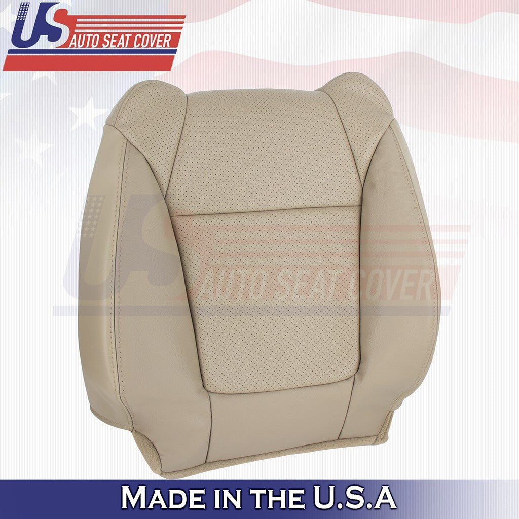 2001 2002 2003 Fits Acura CL Type-S Passenger Top Perforated Leather Cover Tan