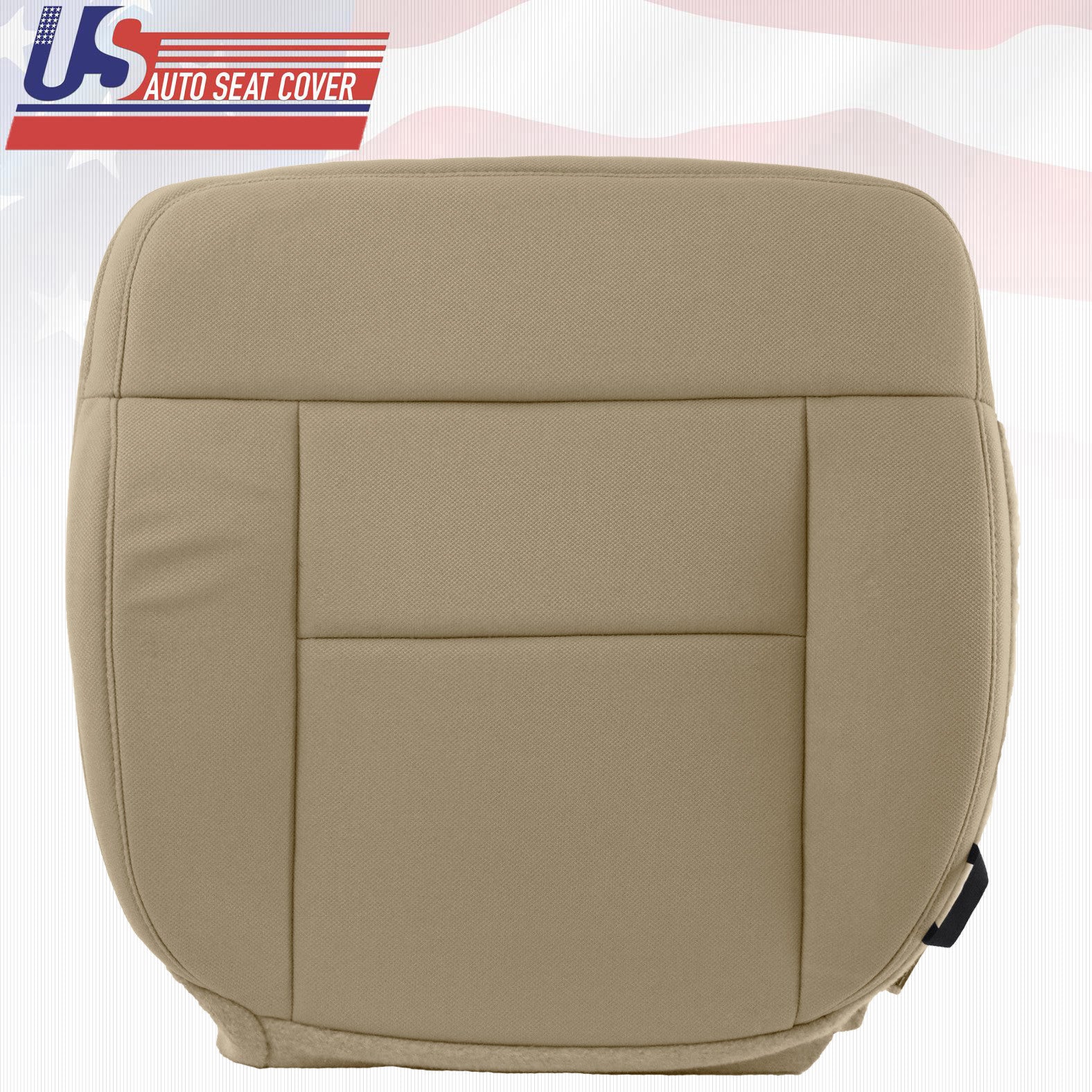 2004 2005 Ford F150 STX XL Driver Bottom Replacement Cloth Seat Cover Pebble Tan