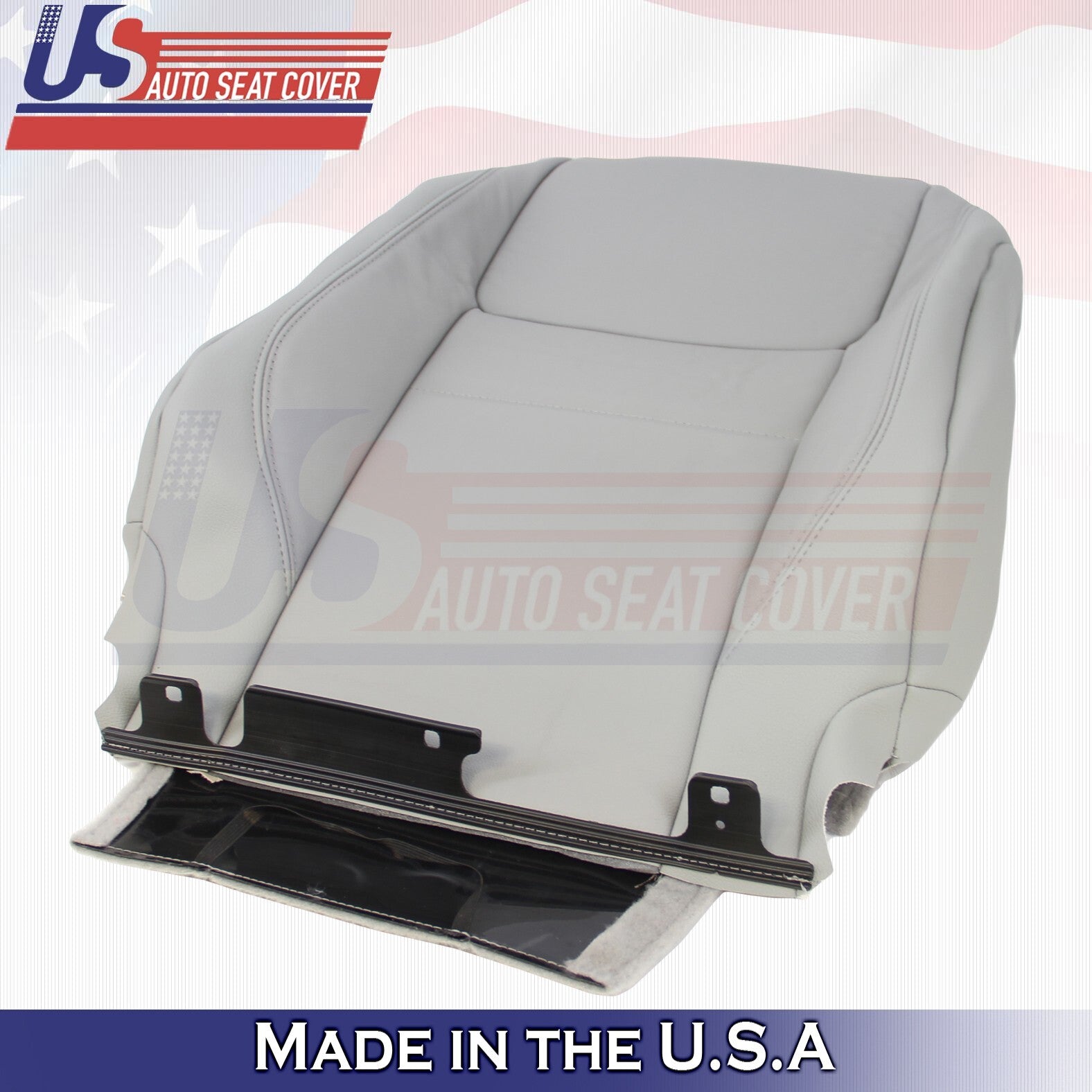 2017 2018 2019 2020 Fits Toyota Sienna Driver Top Leather Seat Cover Gray