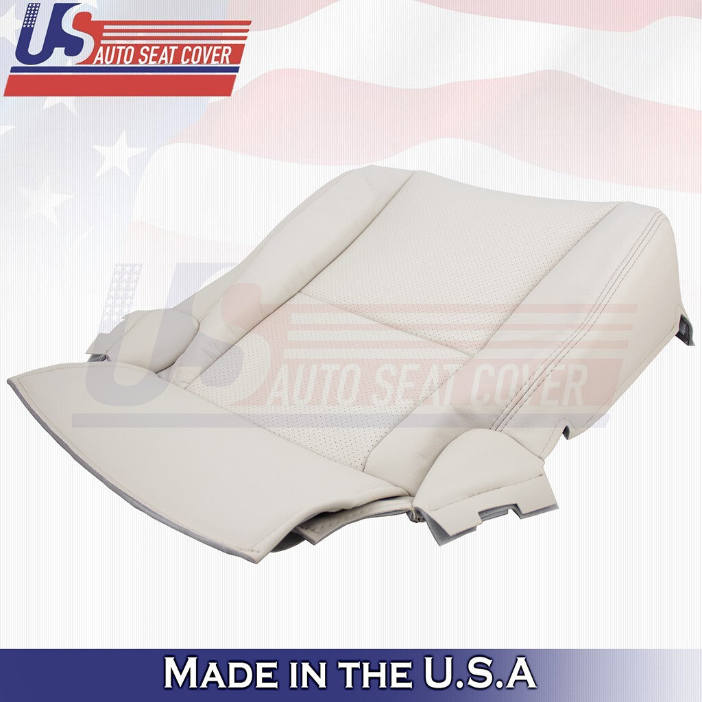 2007 to 2012 Fits Lexus LS600h Passenger Bottom &Top Leather Cover Alabaster