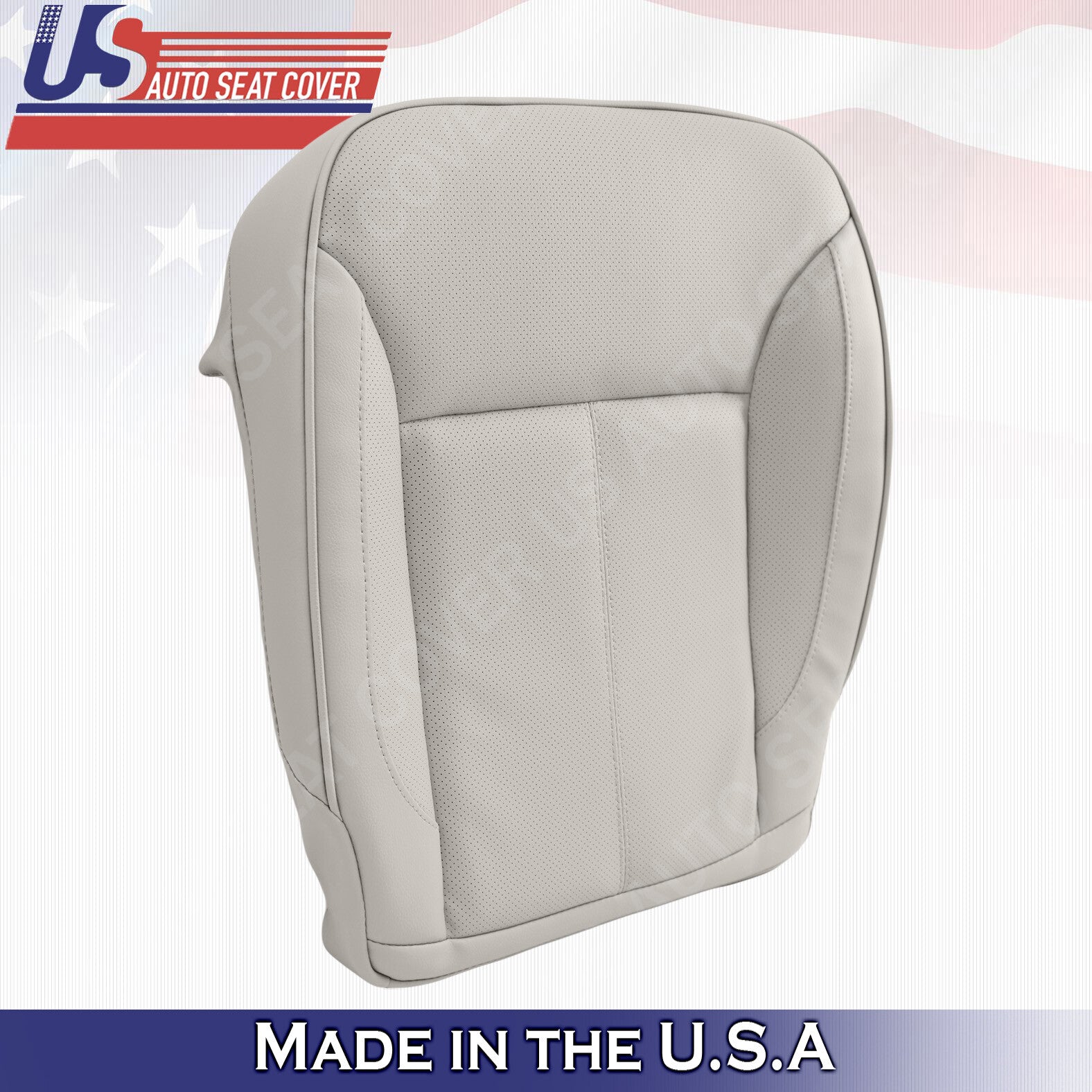 Mercedes Benz 2007-2012 For GL350 450 Base Front Bottoms Perf. Leather Gray