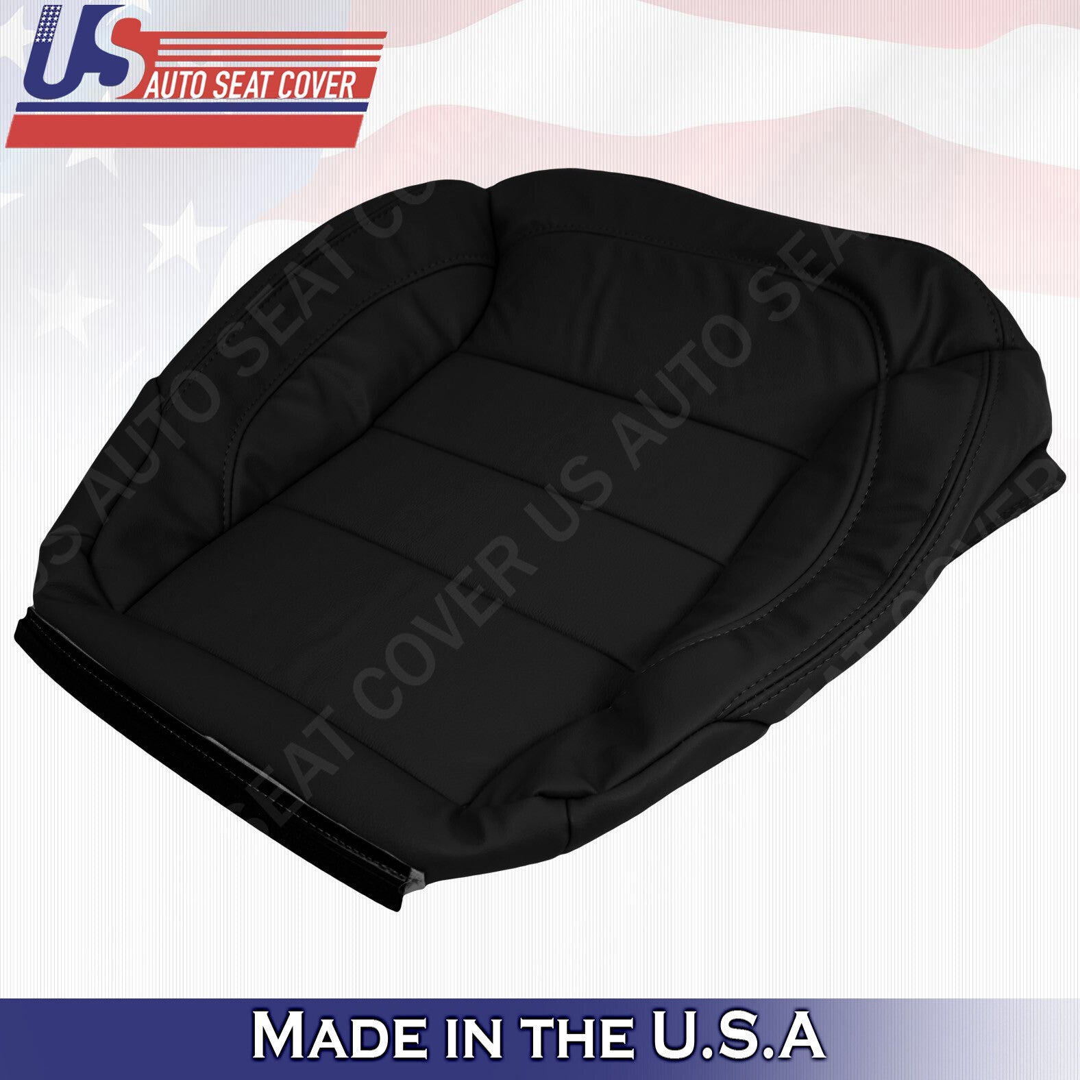 Driver Bottom Seat Cover Black For 2012 2013 2014 2015 Mercedes Benz ML350 ML400