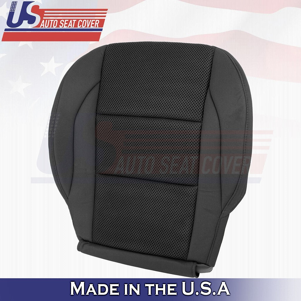 For 2007 to 2015 Nissan Armada Driver Left bottom Cloth seat cover BLACK