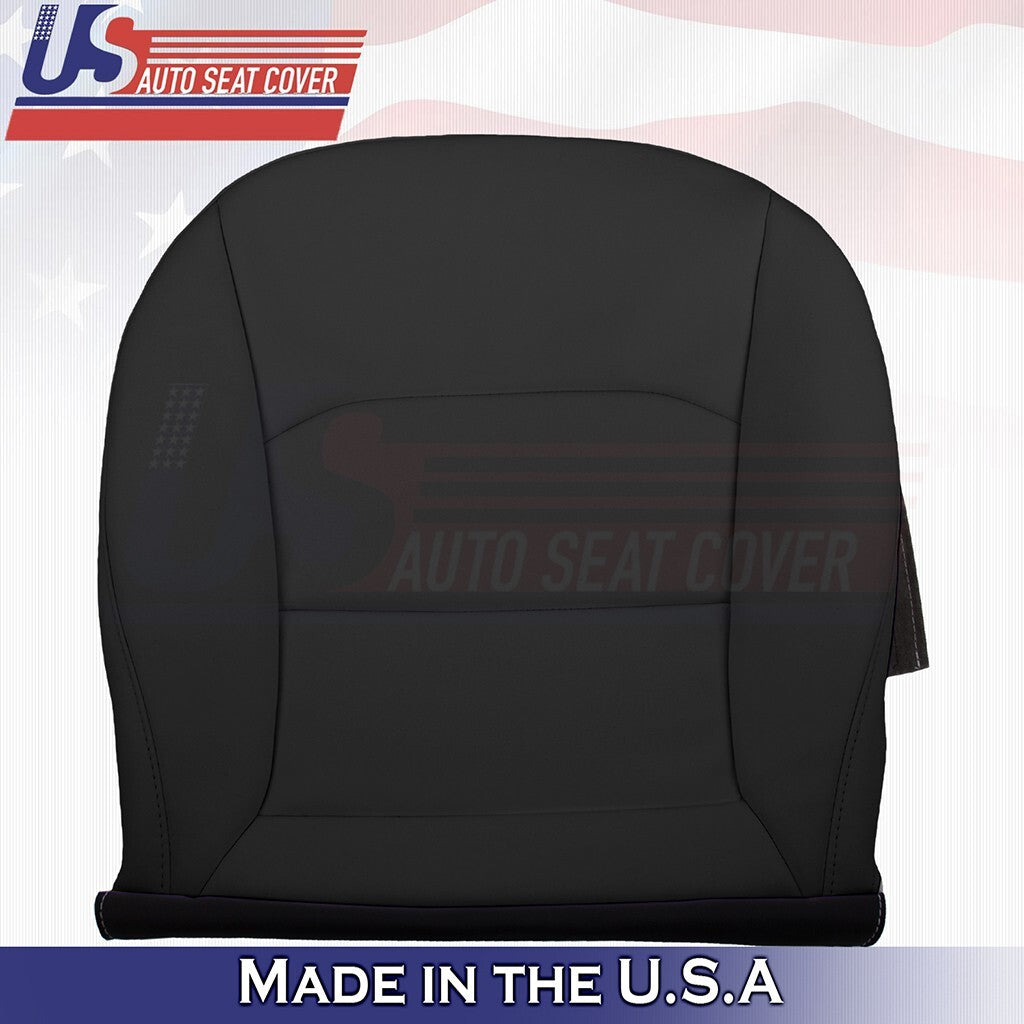 2020 to 2024 For Tesla Model Y Driver Passenger Bottoms-Tops Leather Cover Black
