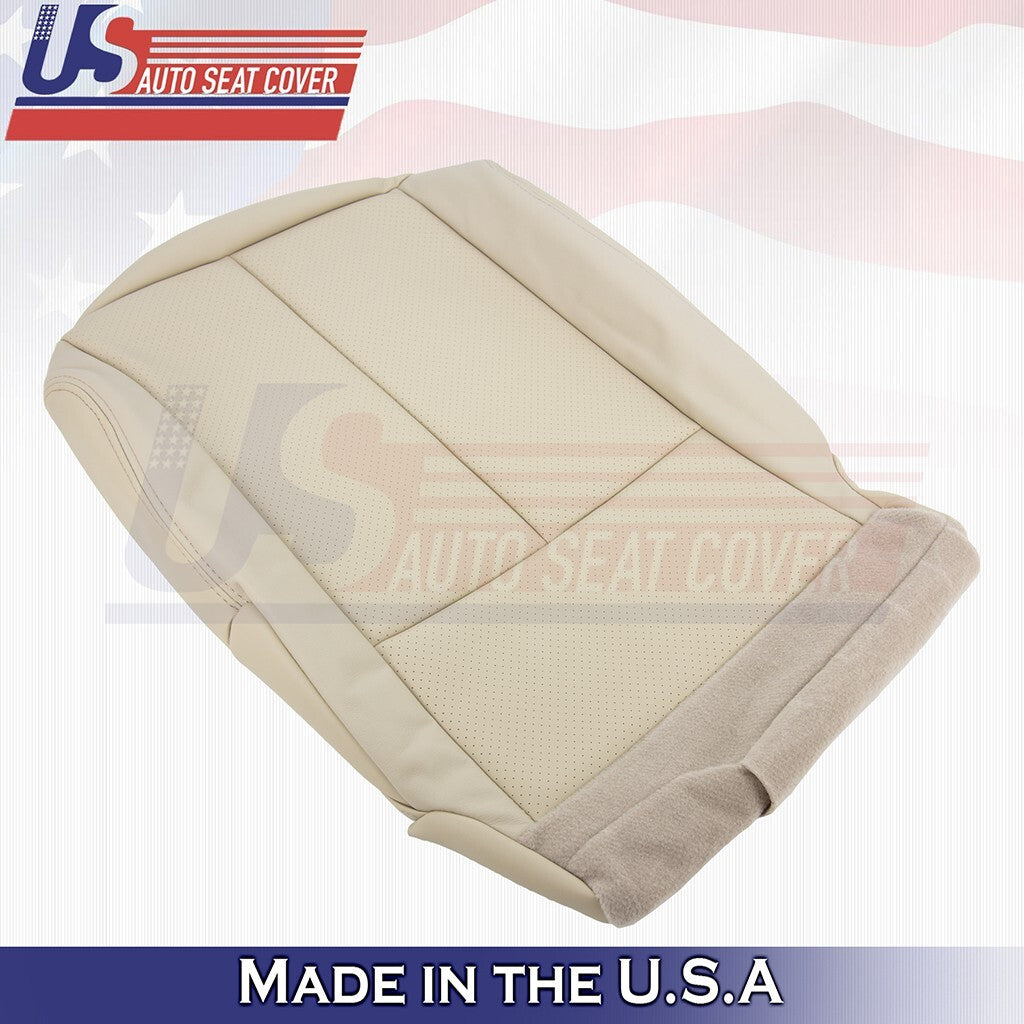 2015 to 2023 For Nissan Murano Driver & Passenger Bottoms Leather Seat Cover Tan