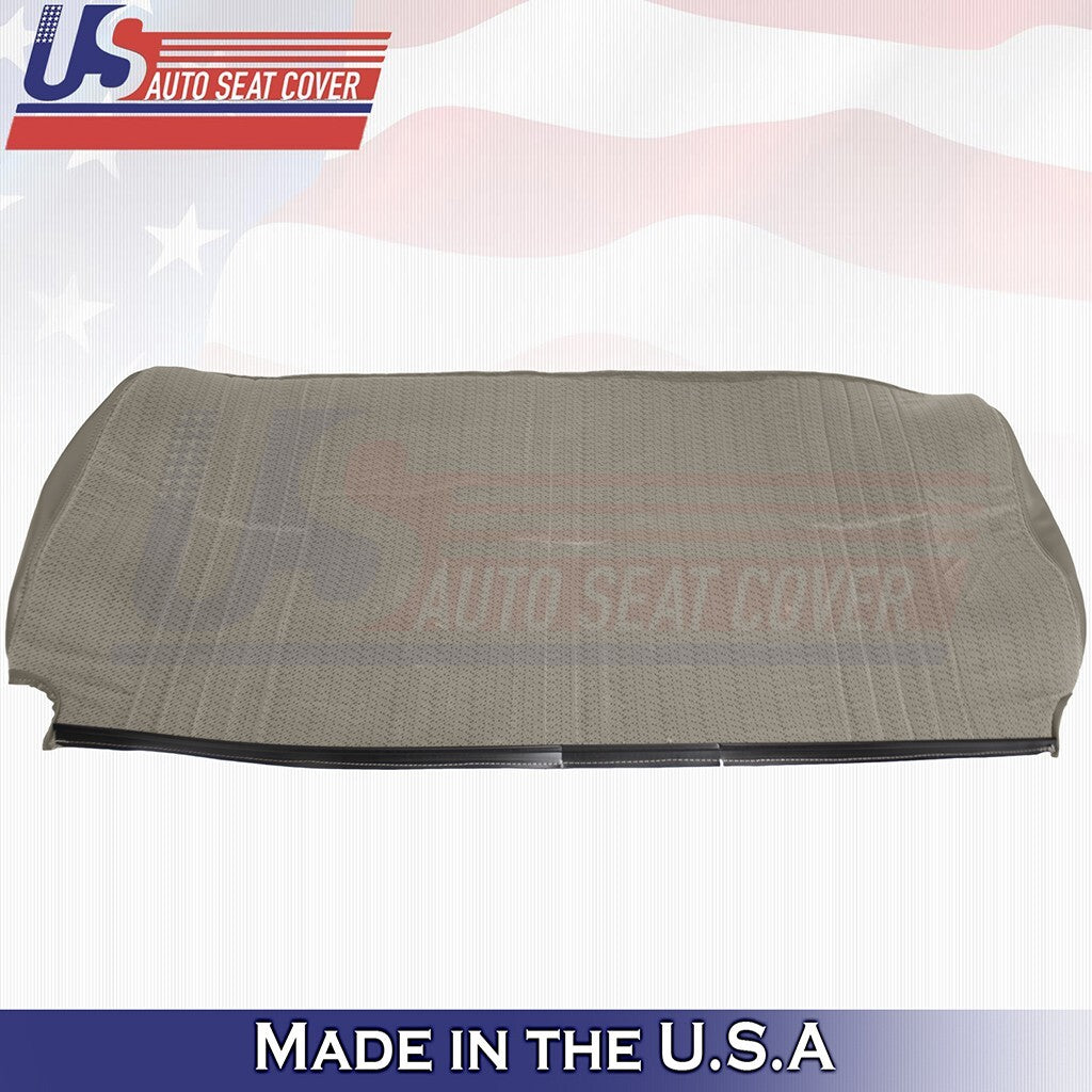 1995 to 2000 Fits GMC Sierra 1500 2500 WT Bench Top & Bottom Cloth Cover Tan