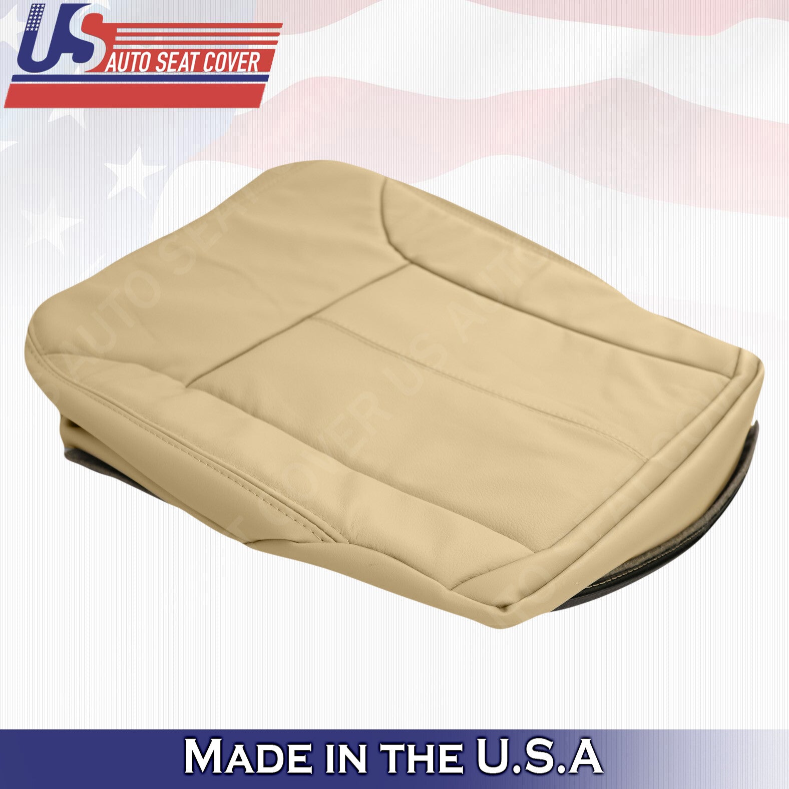 2010 2011 2012 Fits Mercedes Benz GL350 Passenger Bottom Seat Cover Tan