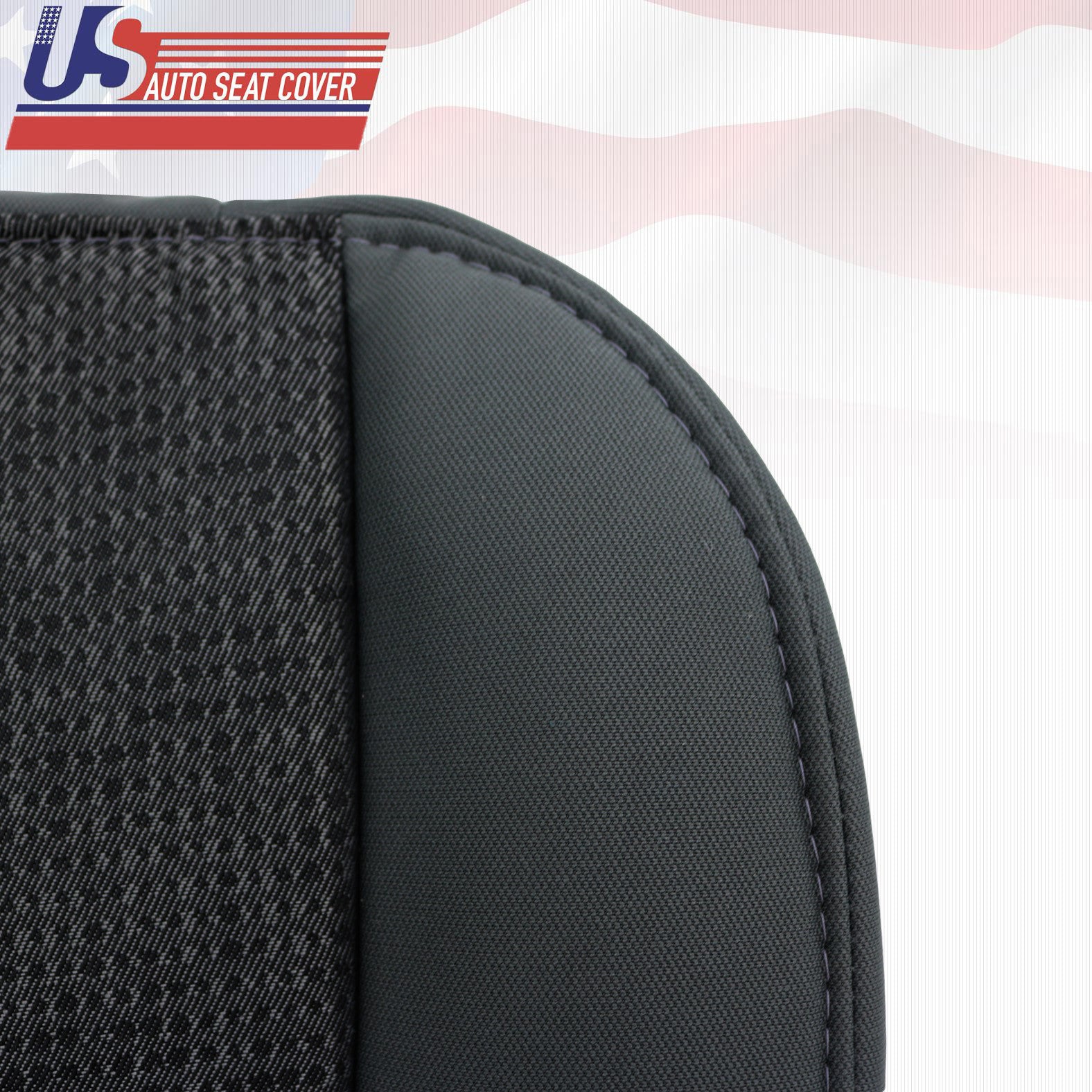 2013 to 2018 Fits Dodge Ram SLT Outdoorsman Driver Bottom Cloth Seat Cover Gray
