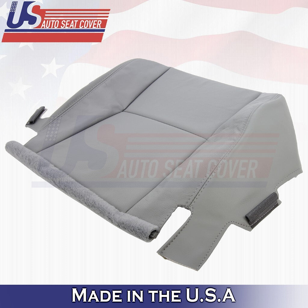 2002-2006 Fits Toyota Camry Driver Side Bottom Leather Seat Cover Gray