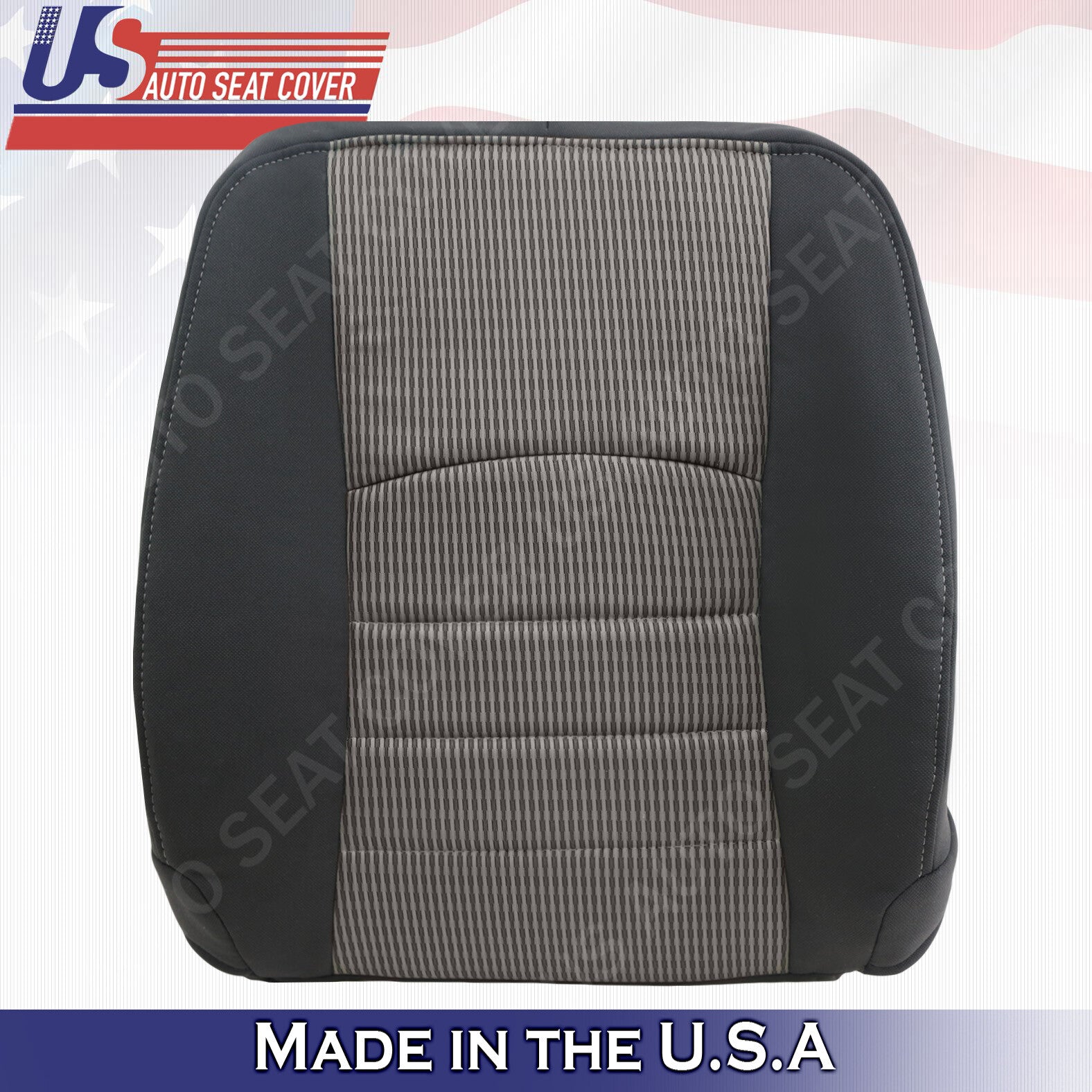 Top Lean Back Cloth seat cover replacement 2009 to 2012 Fits Dodge Ram1500 2500