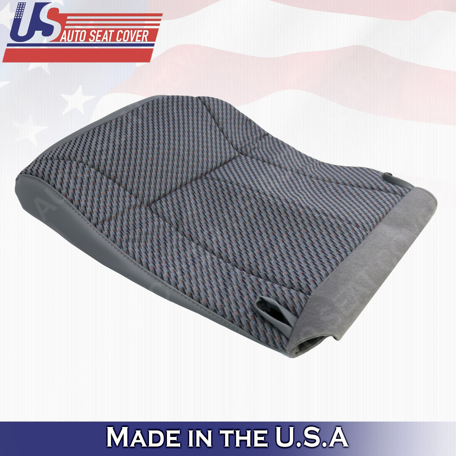 Passenger bottom Cloth Cover Gray 1998 to 2002 For Dodge Ram 1500 2500 3500 WT