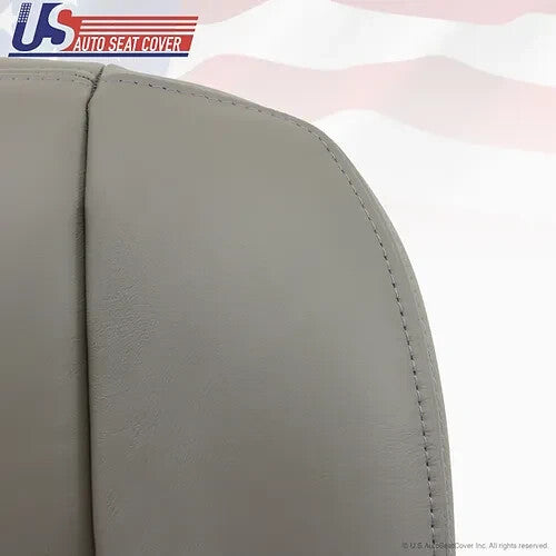 2003 to 2006 Fits Chevy Tahoe Suburban Yukon Driver Bottom Leather Cover Gray