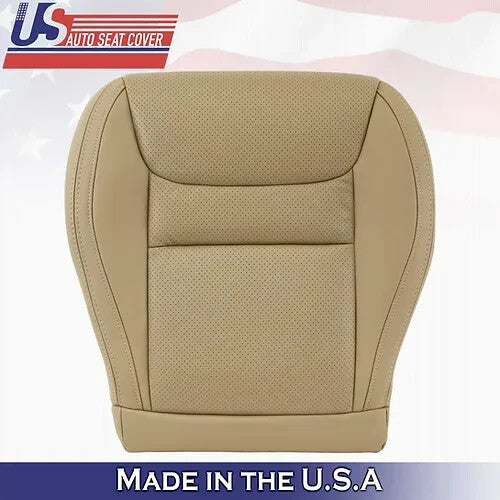 2001 to 2003 For Toyota Highlander Passenger Bottom Perforated Leather Cover Tan