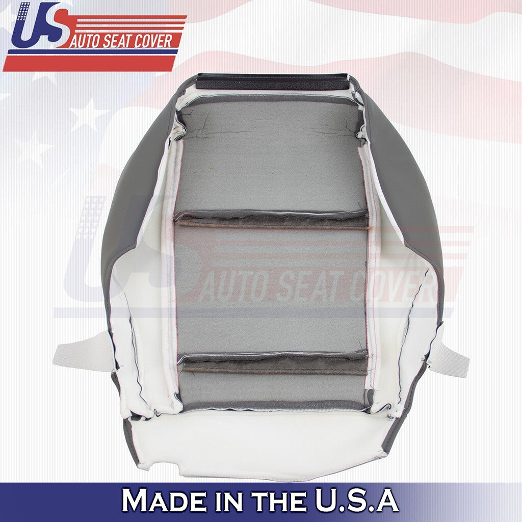 2015 to 2020 Fits Ford Transit 350 Van Driver Top& Bottom Vinyl Cover Gray