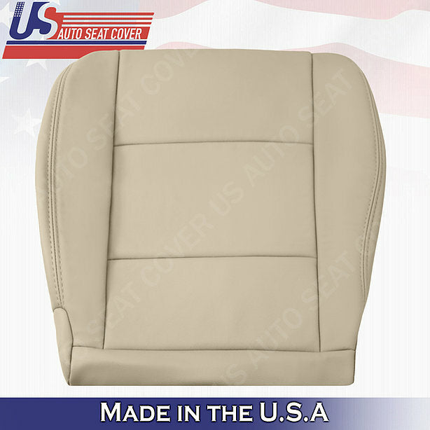 For 1998 to 2007 Toyota Land Cruiser Front Driver & Passenger Leather Covers Tan