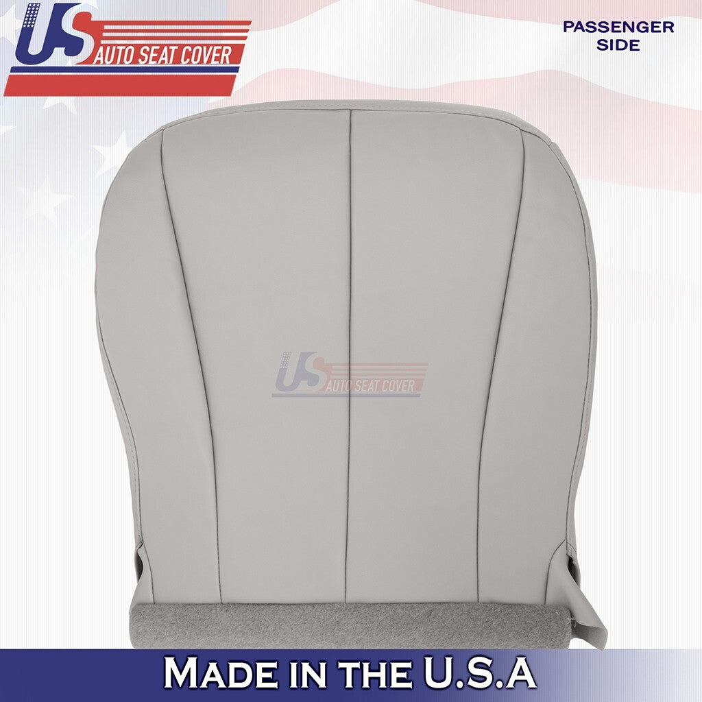 Passenger Bottom Leather Cover 2007 2008 2009 2010 2011 Fits Toyota Camry Gray