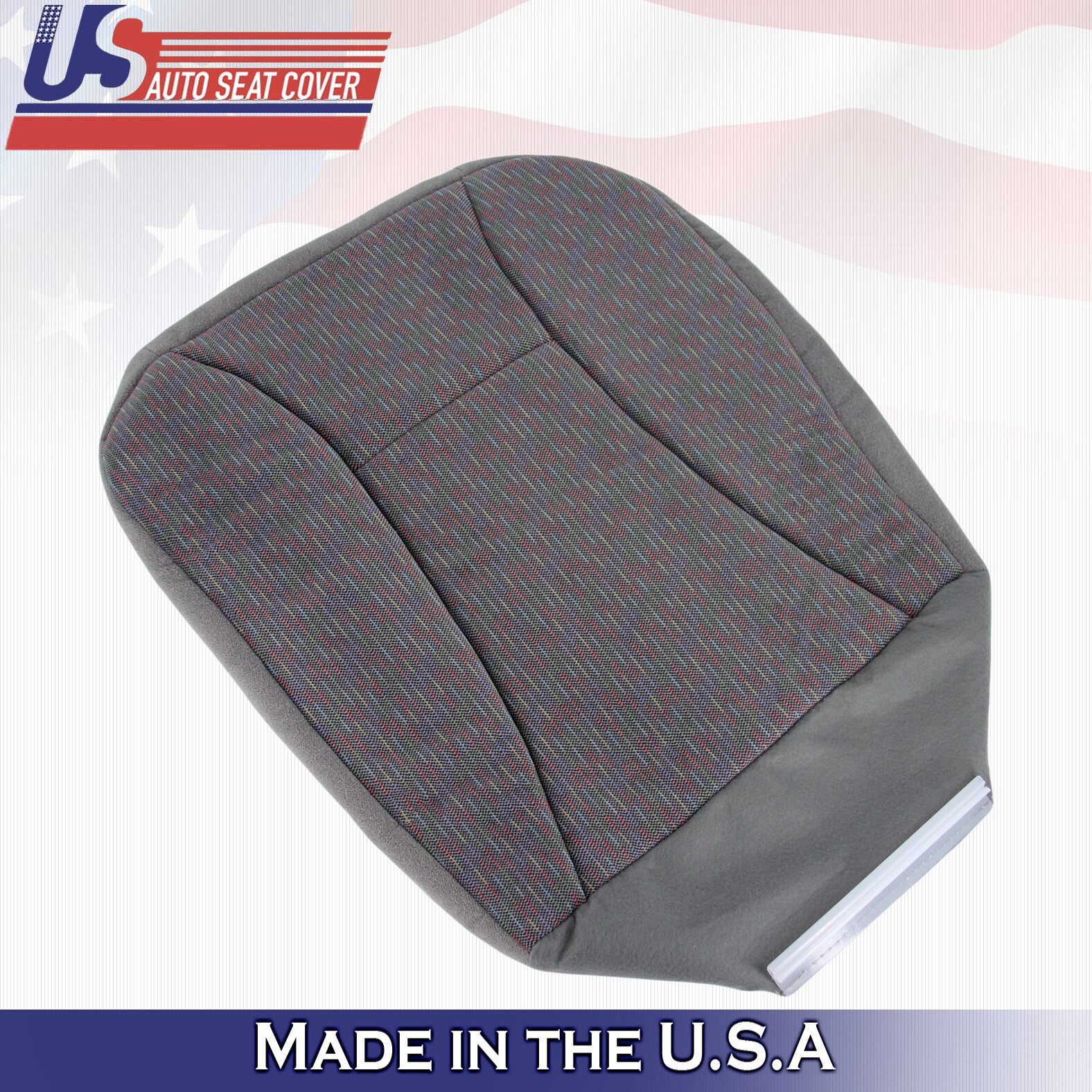 Fits For 1992 1993 1994 1995 1996 Ford Bronco XLT Driver Bottom Cloth Cover Gray