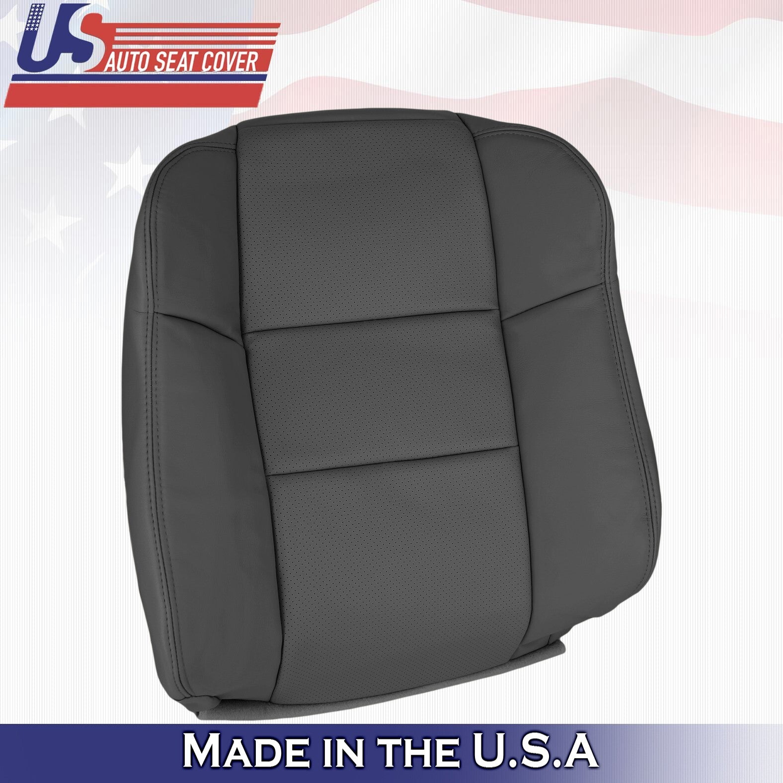2011 2012 For Acura RDX Driver Passenger Top Synthetic Perf Leather Covers Black