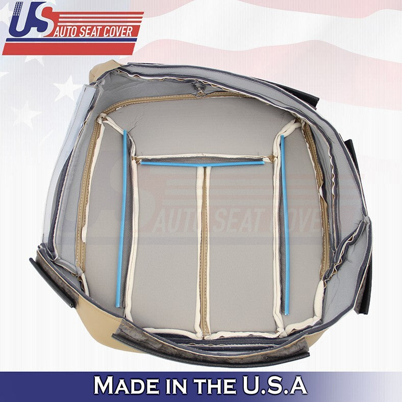 2007 to 2012 For Mercedes GL450 Front Driver Side Bottom Leather Seat Cover Tan
