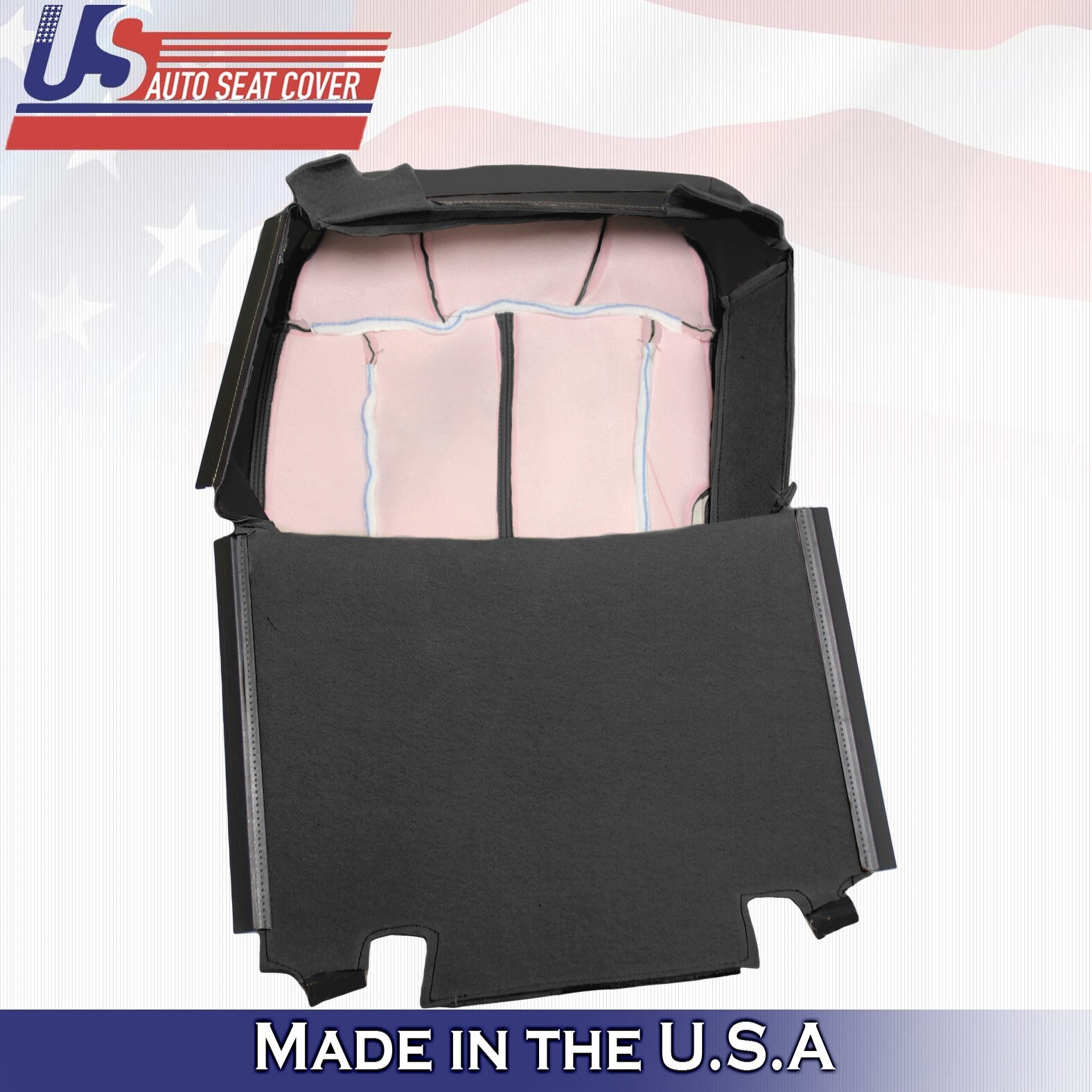 1999 to 2002 Fits Chevy Silverado 2nd Row Bottoms Leather Covers Black