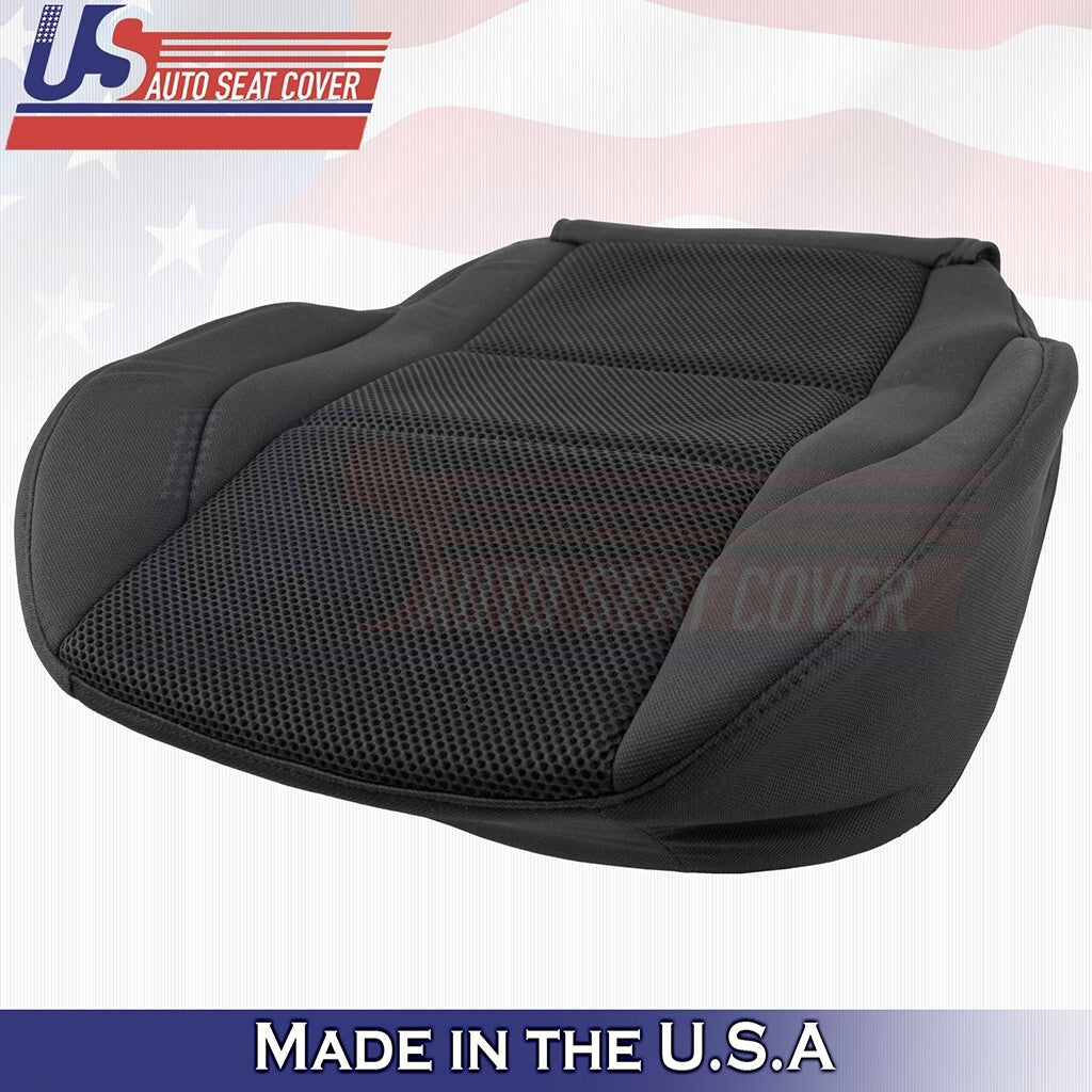 For 2007 to 2015 Nissan Armada Driver Left bottom Cloth seat cover BLACK
