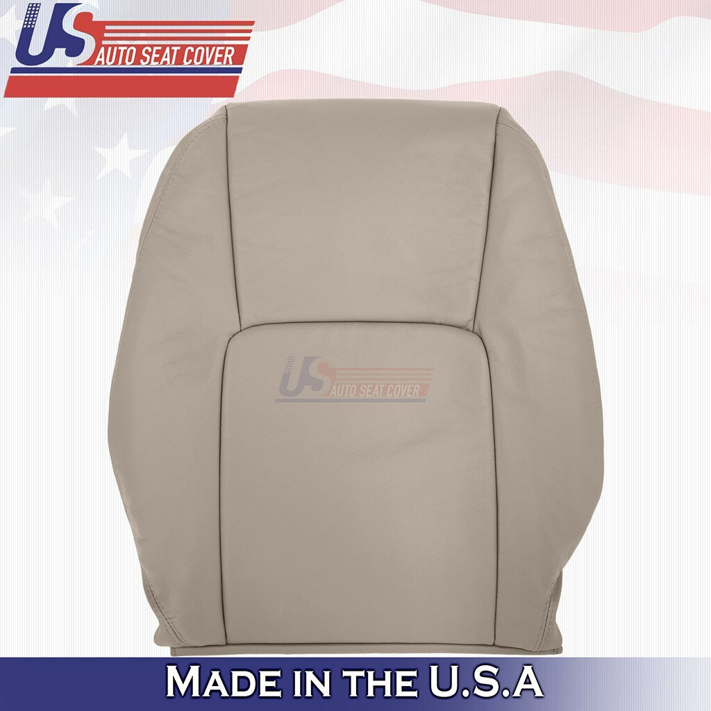 2002-2006 Fits Toyota Camry Driver& Passenger Bottoms &Tops Leather Cover Tan