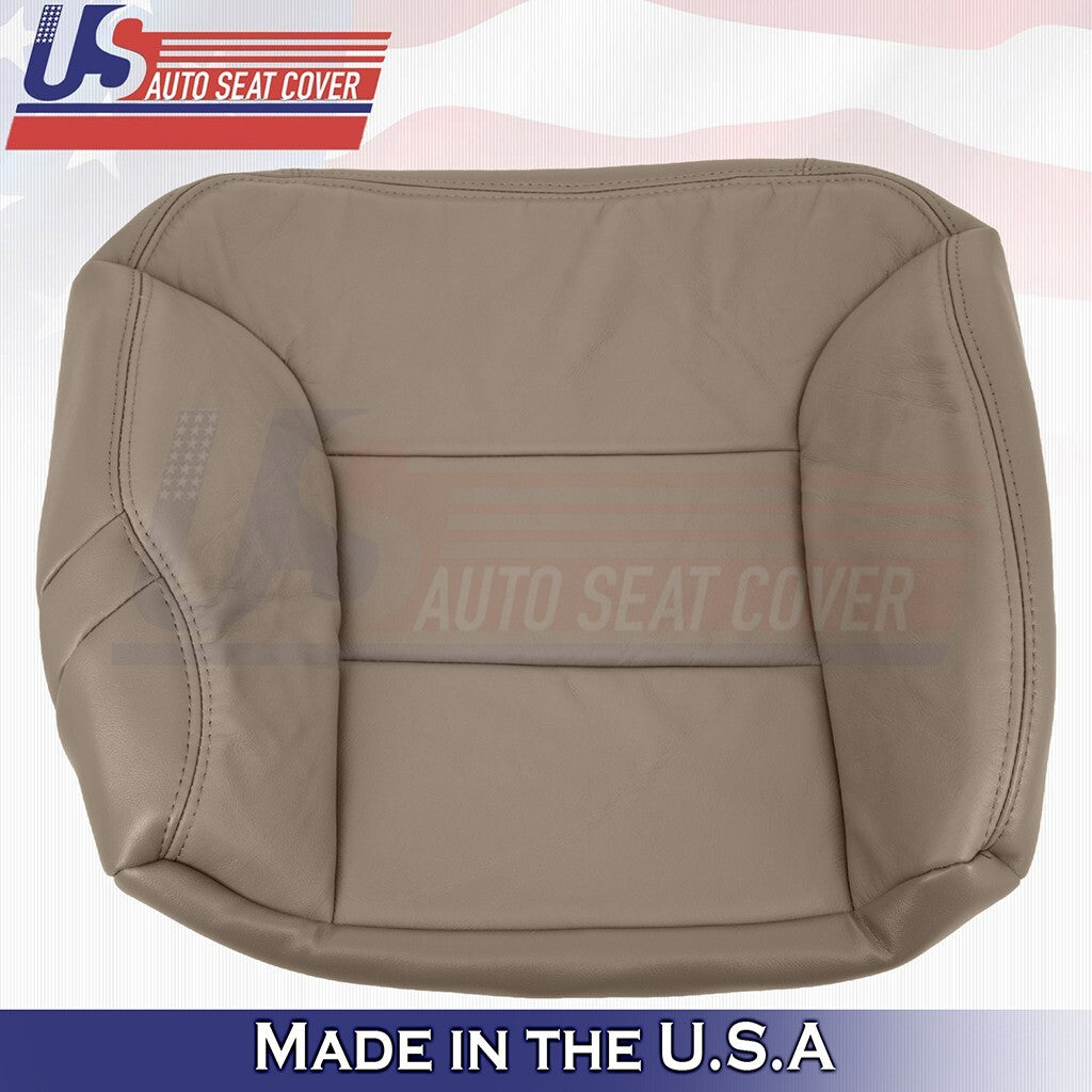1995 to 1999 Fits GMC Suburban Yukon 2nd Row Passenger Bottom Leather Cover Tan