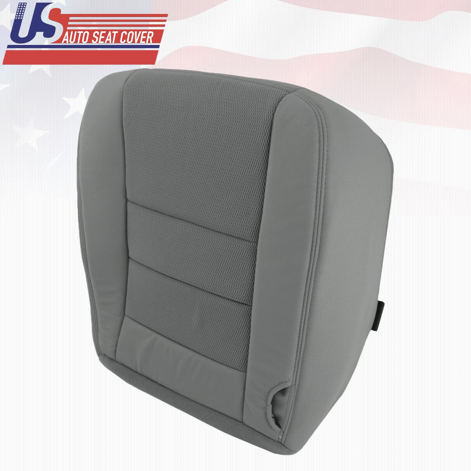 2003 to 2007 Fits Ford F-250 XLT Driver Side Bottom Cloth Cover 2tone Gray