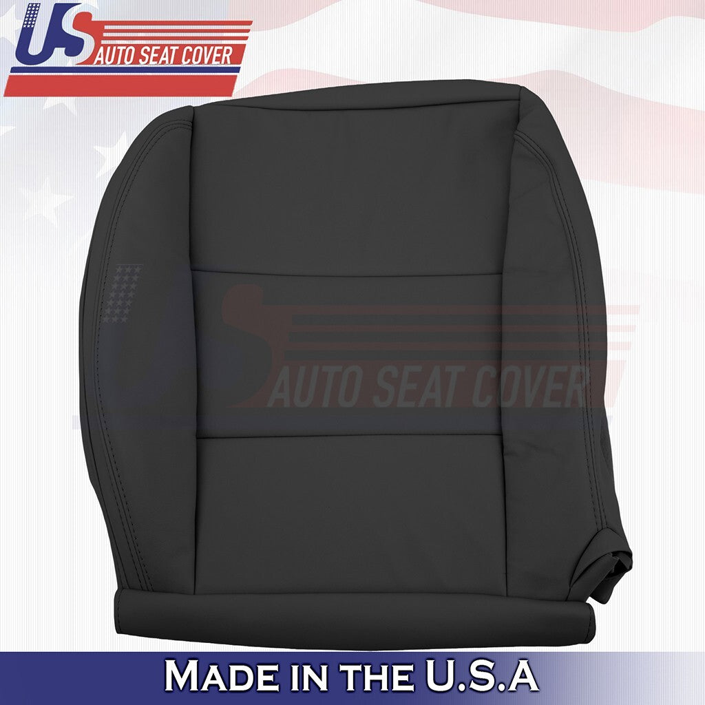 2013 to 2018 Fits Toyota Avalon XLE Driver Bottom Leather Seat Cover Black