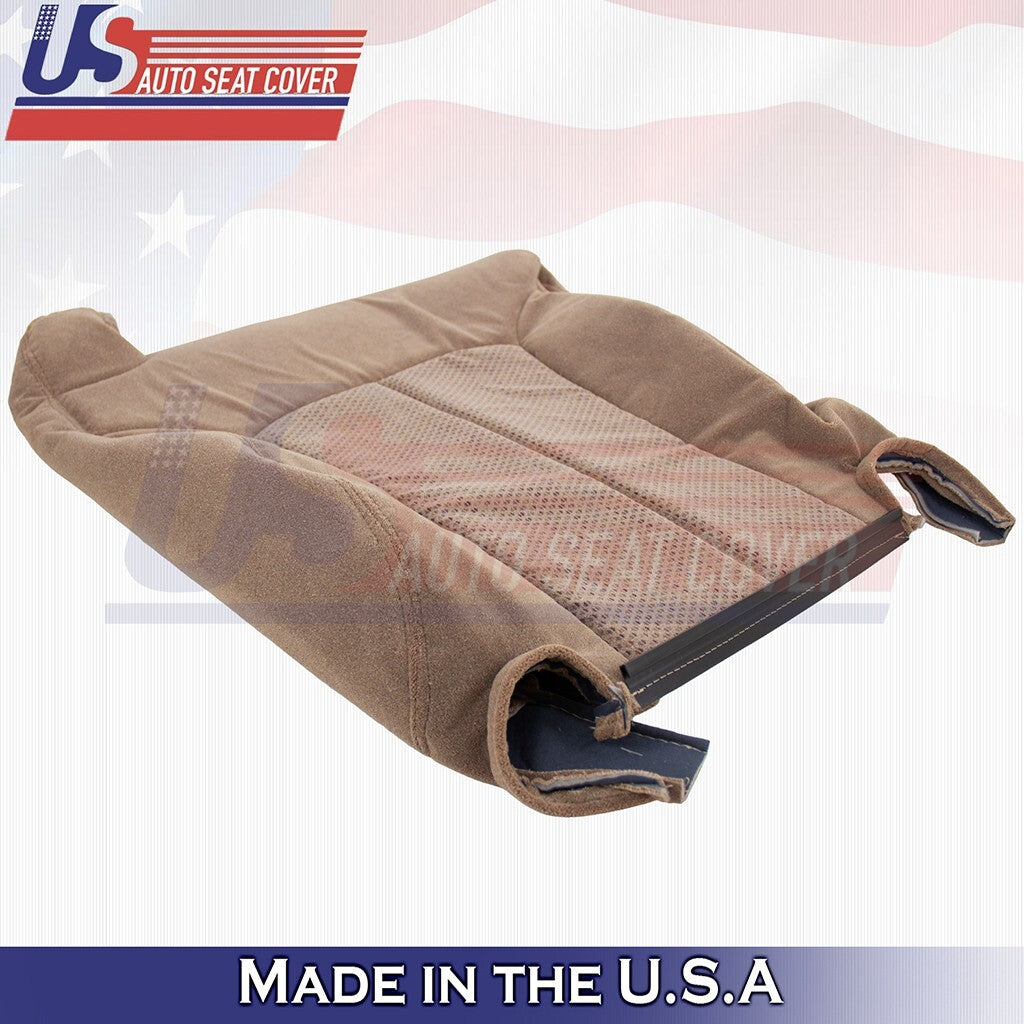 1999 to 2002 For Chevy Silverado RIGHT Top/Armrest/Headrest Cloth Cover DkTan