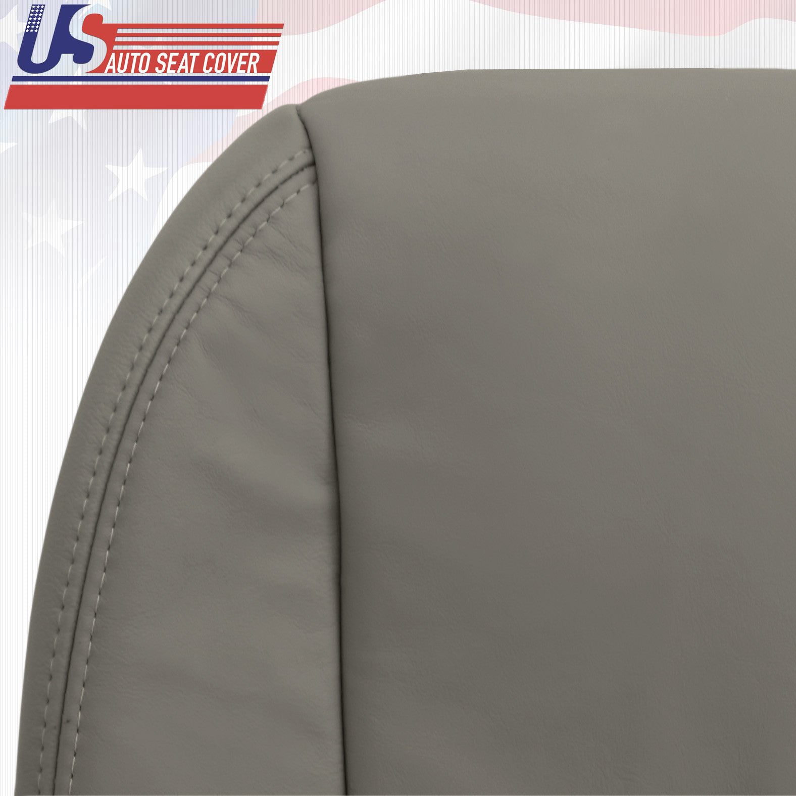 Fits 2007 2013 Acura MDX Front Driver Passenger Bottom Seat Cover GRAY COLOR