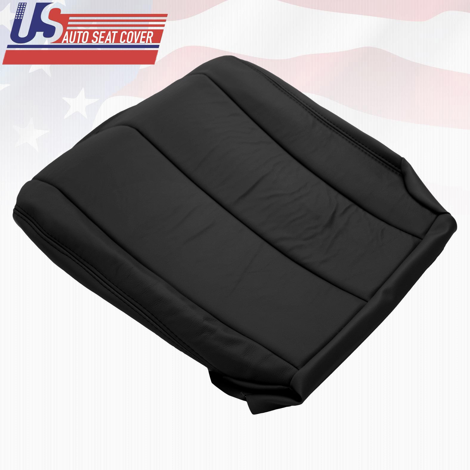 2003 to 2007 For Nissan Murano S Driver & Passenger Bottoms Leather Cover Black