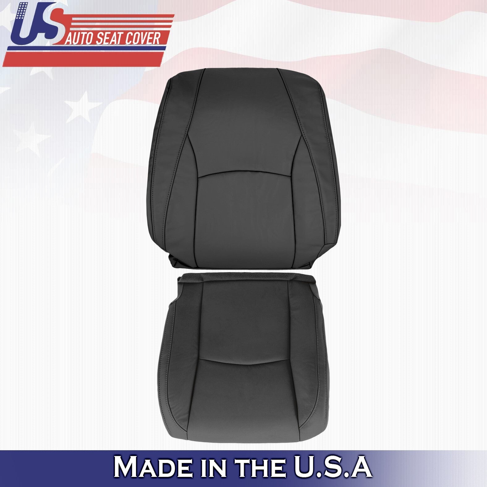 2004 2005 For Lexus RX350 RX330 RX400 Drive Top & Bottom Leather Covers Black