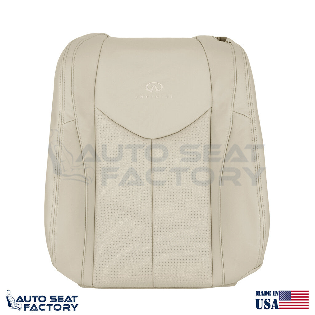 Perforated Driver Top Seat Cover Fits 2009 - 2013 Infiniti G37 CONVERTIBLE