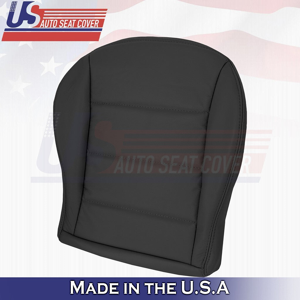 1999 to 2004 For Volkswagen Jetta Passenger Bottom & Top Vinyl Cover Black