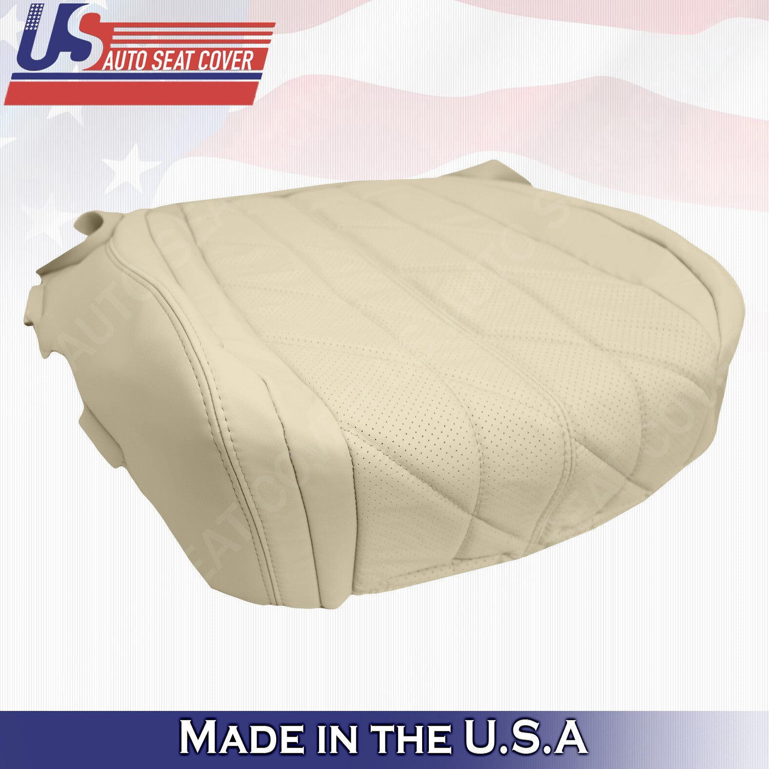 2009 to 2017 For Infinity FX35 FX37 Passenger Bottom Leather Seat Cover Tan