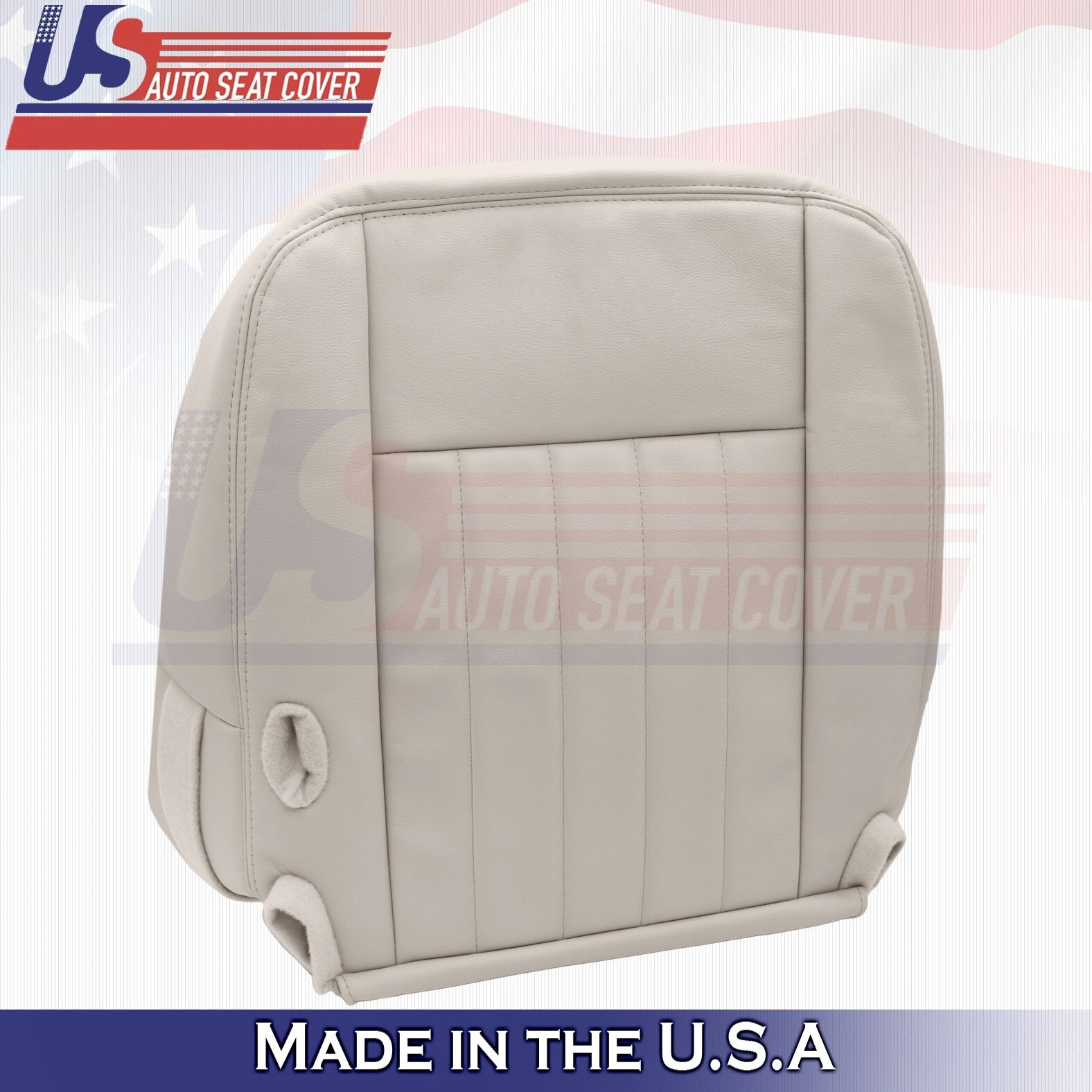 2003 2004 2005 For Lincoln Town Car Passenger Bottom Leather Cover Light Tan